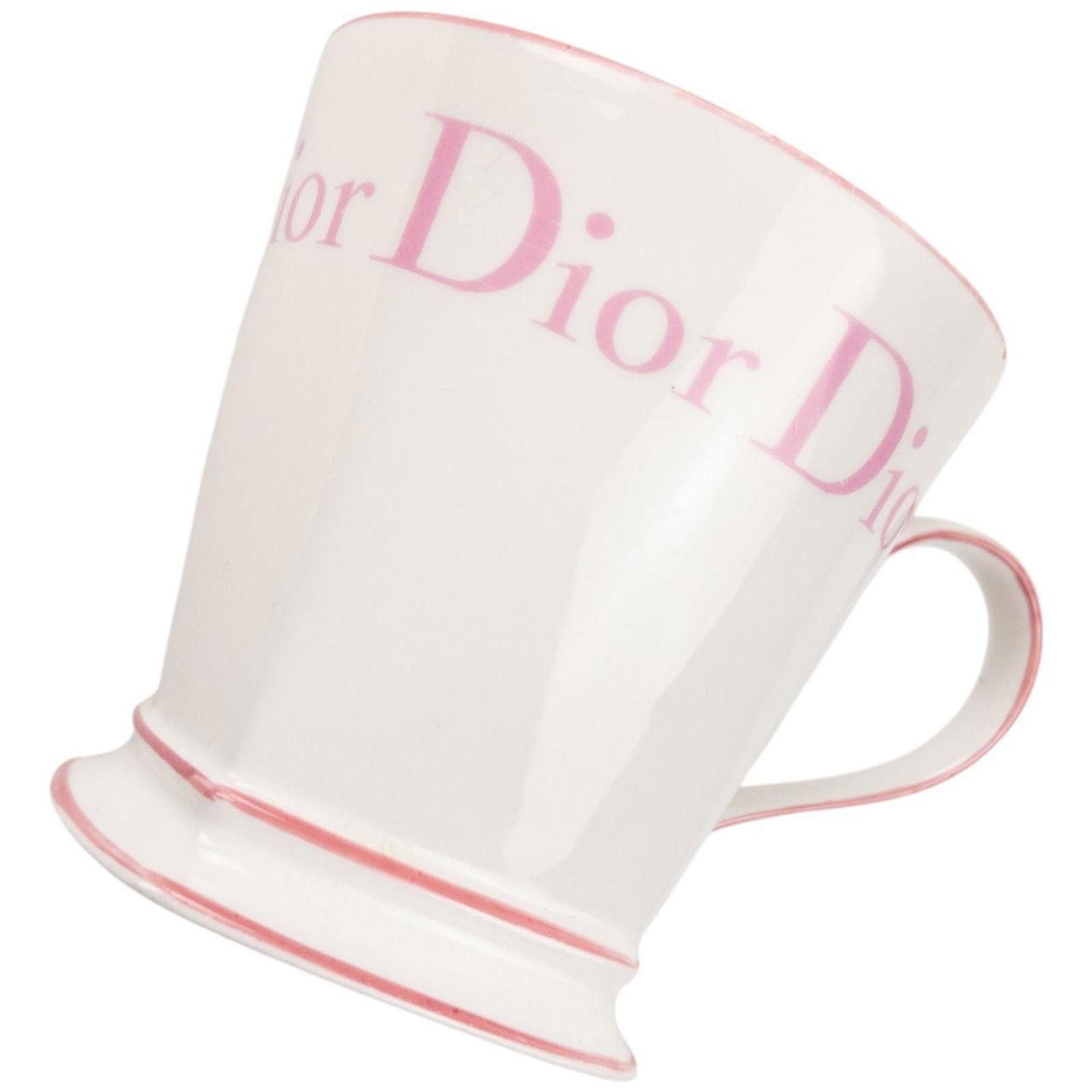 Dior Vintage Dior China Mug Size ONE SIZE - 6 Thumbnail