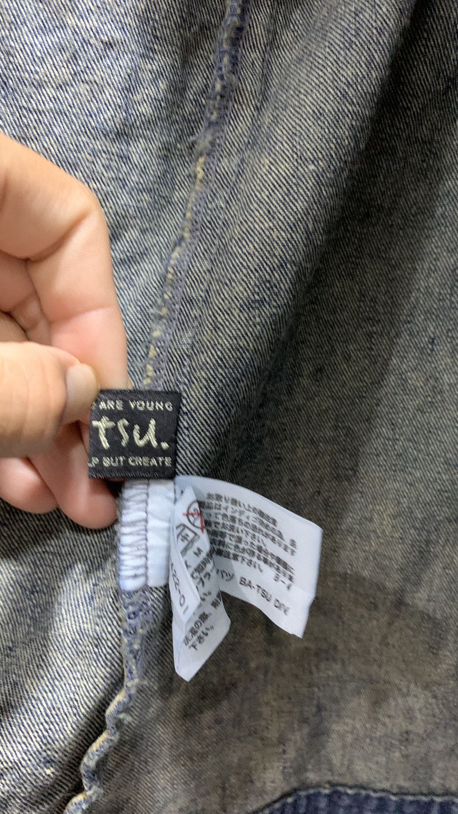 If Six Was Nine Bat-su Denim Punk Jacket Size M / US 6-8 / IT 42-44 - 13 Thumbnail