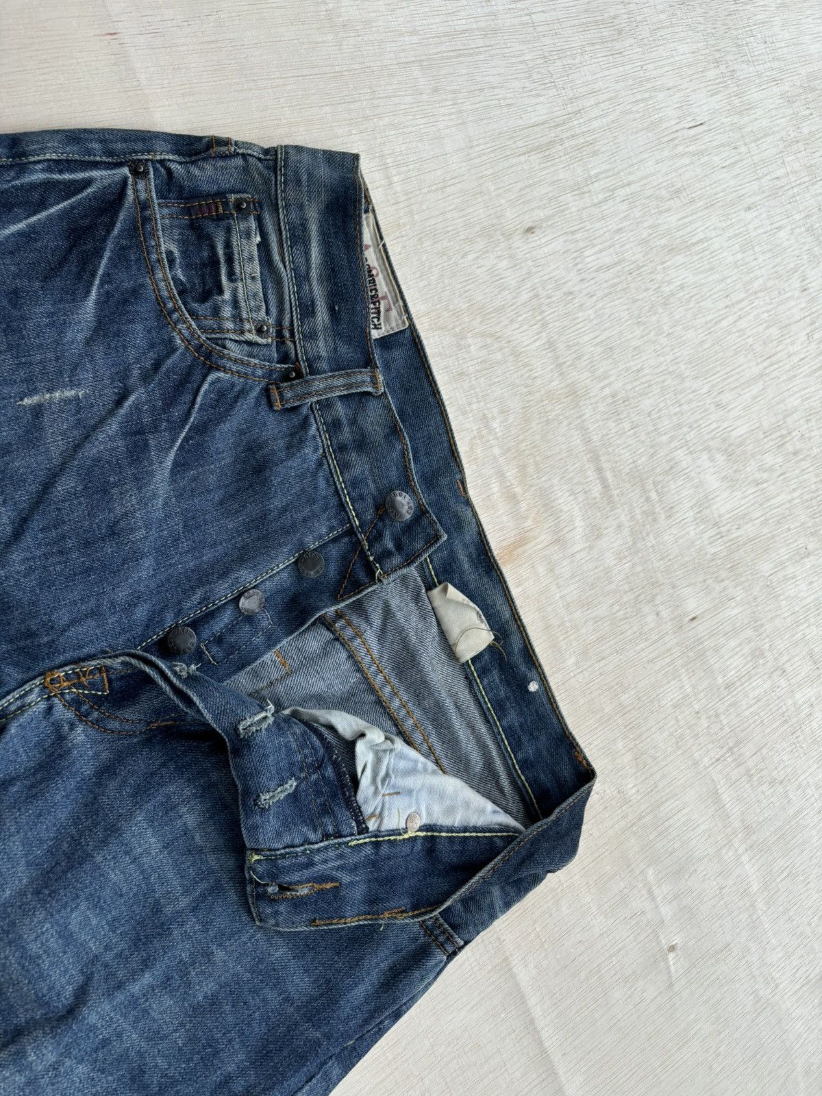 Hysteric Glamour × If Six Was Nine × Japanese Brand Vintage Abercrombie&Fitch Denim Jeans Size US 30 / EU 46 - 6 Thumbnail