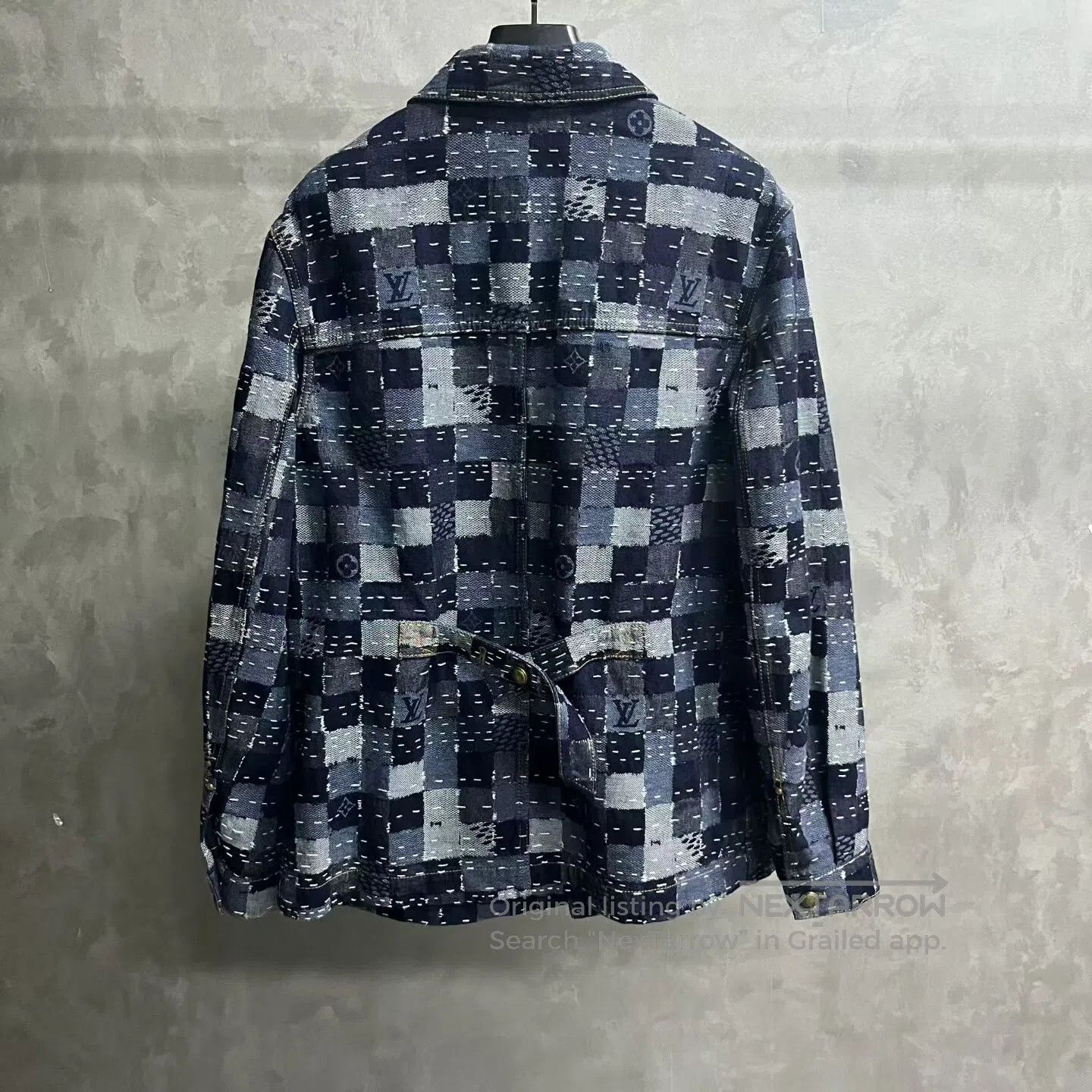 Louis Vuitton Louis Vuitton Checkered single-row buttoned workwear jacke Size US M / EU 48-50 / 2 - 4 Thumbnail
