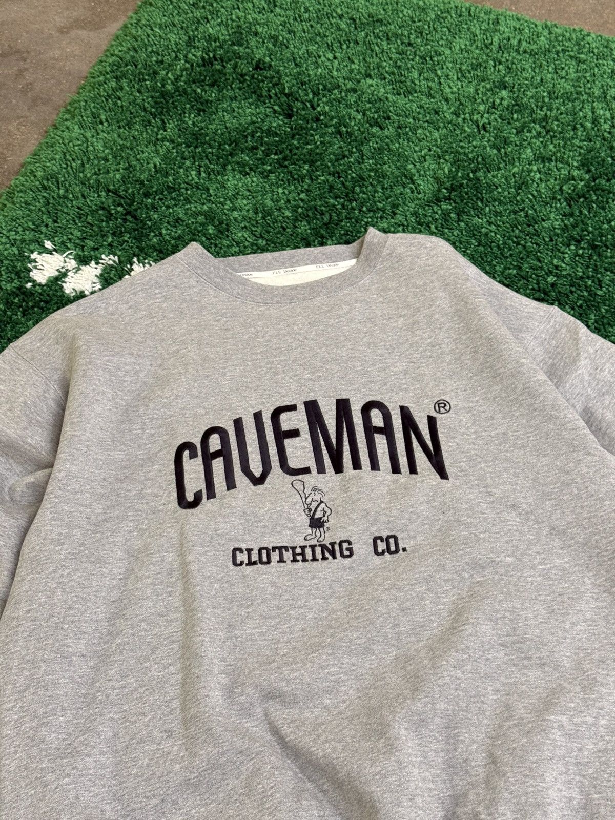 Vintage Caveman Clothing Co. Sweatshirt Grey Sz. Large Size US L / EU 52-54 / 3 - 4 Thumbnail