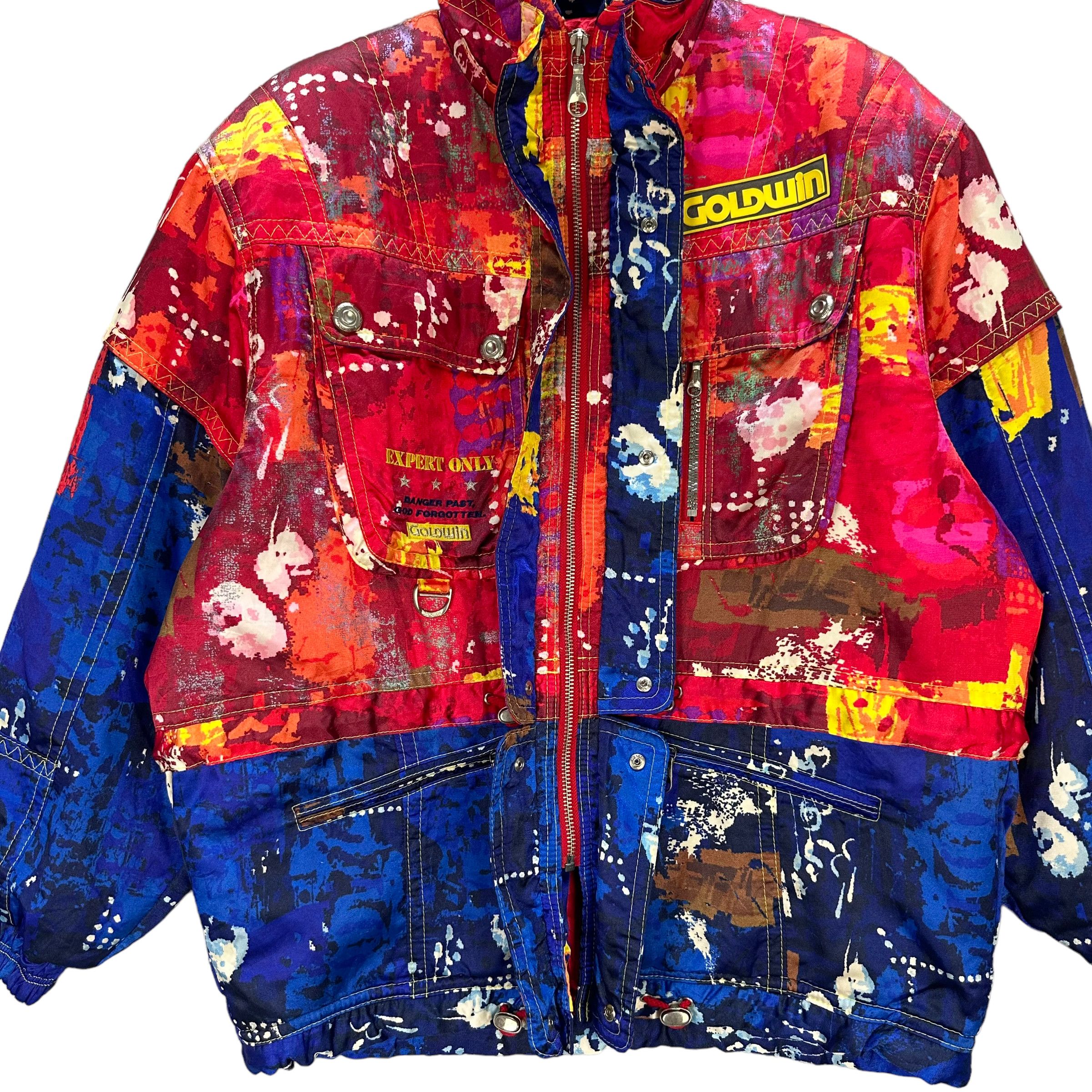 Goldwin GOLDWIN COLORFUL SKI JACKET #7605-157 Size US L / EU 52-54 / 3 - 9 Thumbnail