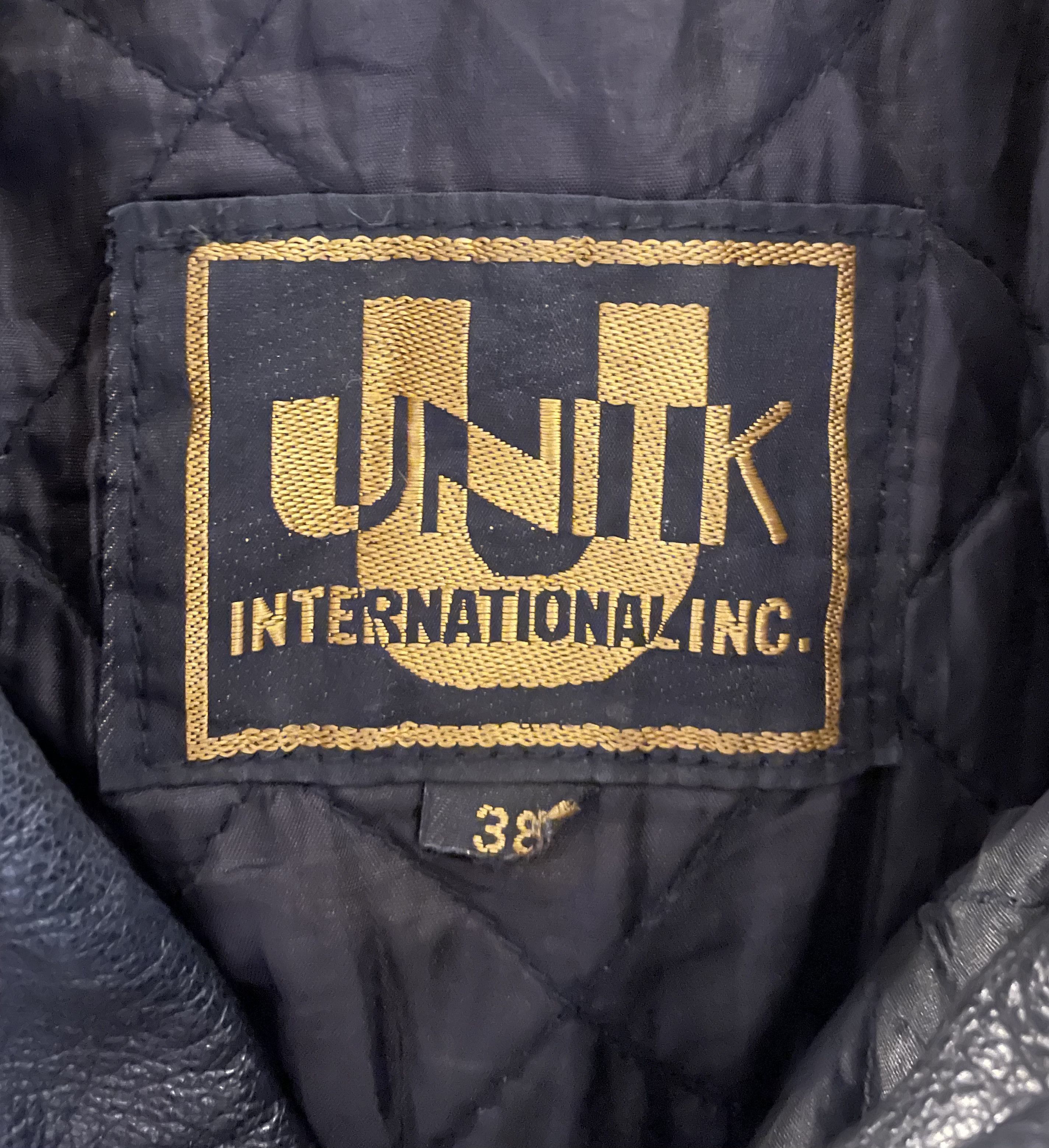Vintage 1990's LEATHER BIKER JACKET Size US S / EU 44-46 / 1 - 7 Thumbnail