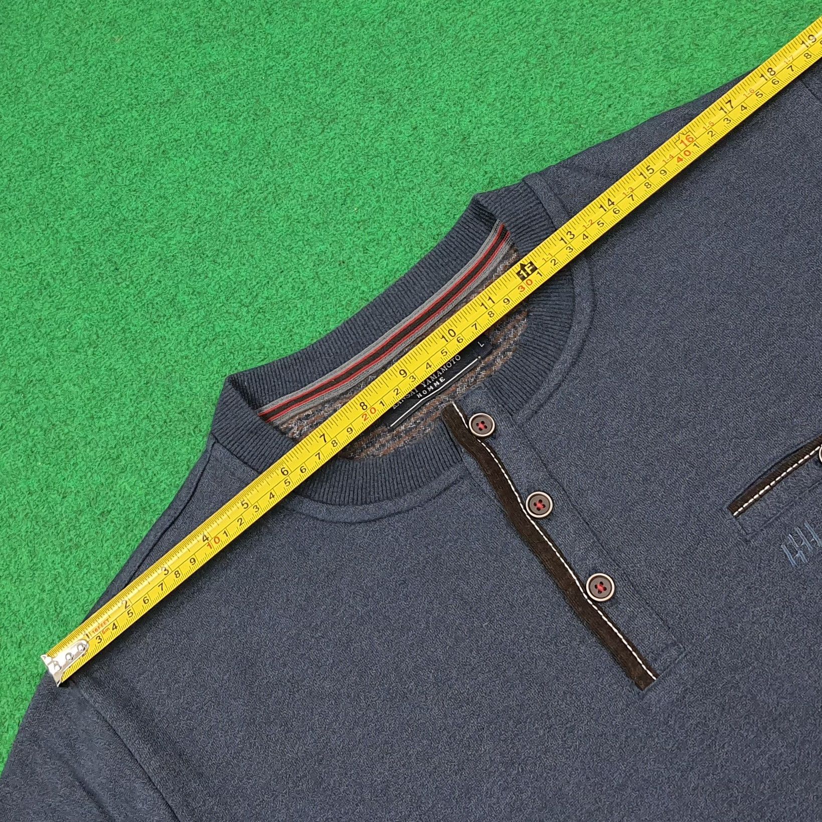 Kansai Yamamoto Kansai Yamamoto Custom Number Nine Logo Sweatshirt C278N17 Size US L / EU 52-54 / 3 - 9 Thumbnail