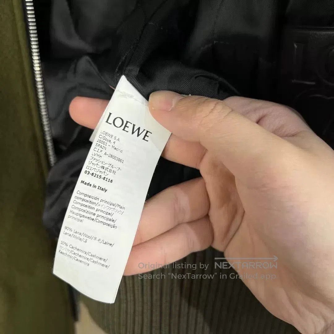 Loewe Loewe Wool Blended Embroidered Jacket. Size US XXL / EU 58 / 5 - 6 Thumbnail