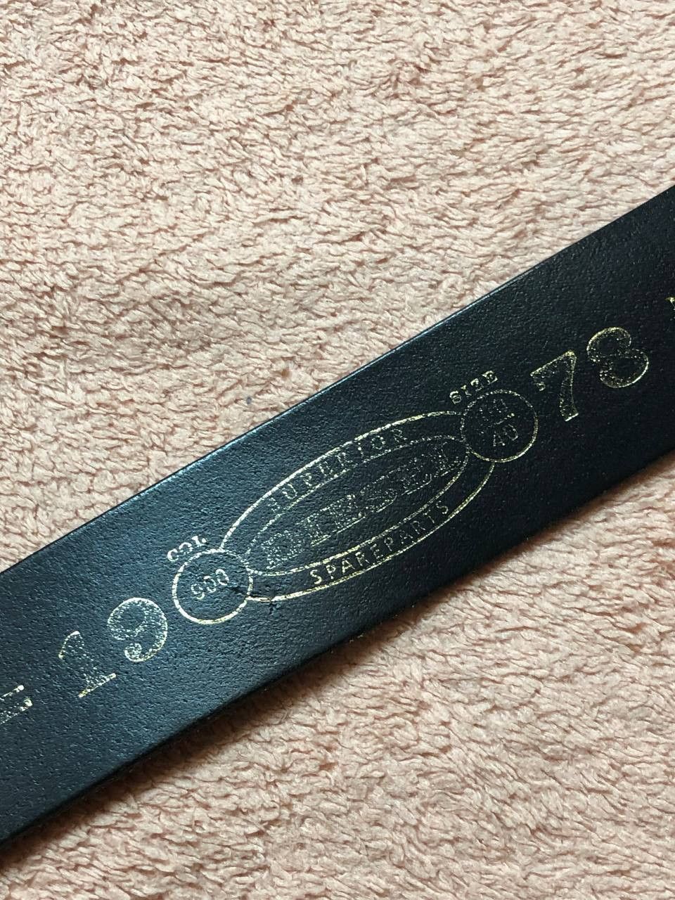 Diesel Vintage Belt black Diesel logo Streetwear One size Y2K Size ONE SIZE - 14 Thumbnail
