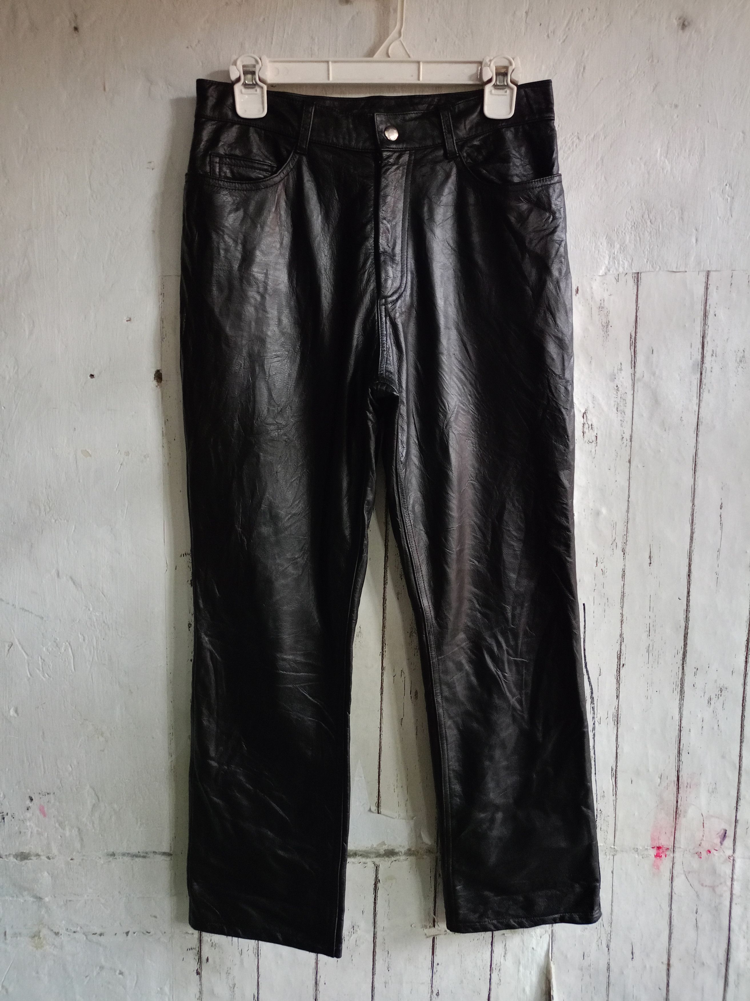 Leather Figaro Leather Pants Size US 28 / EU 44 - 2 Thumbnail