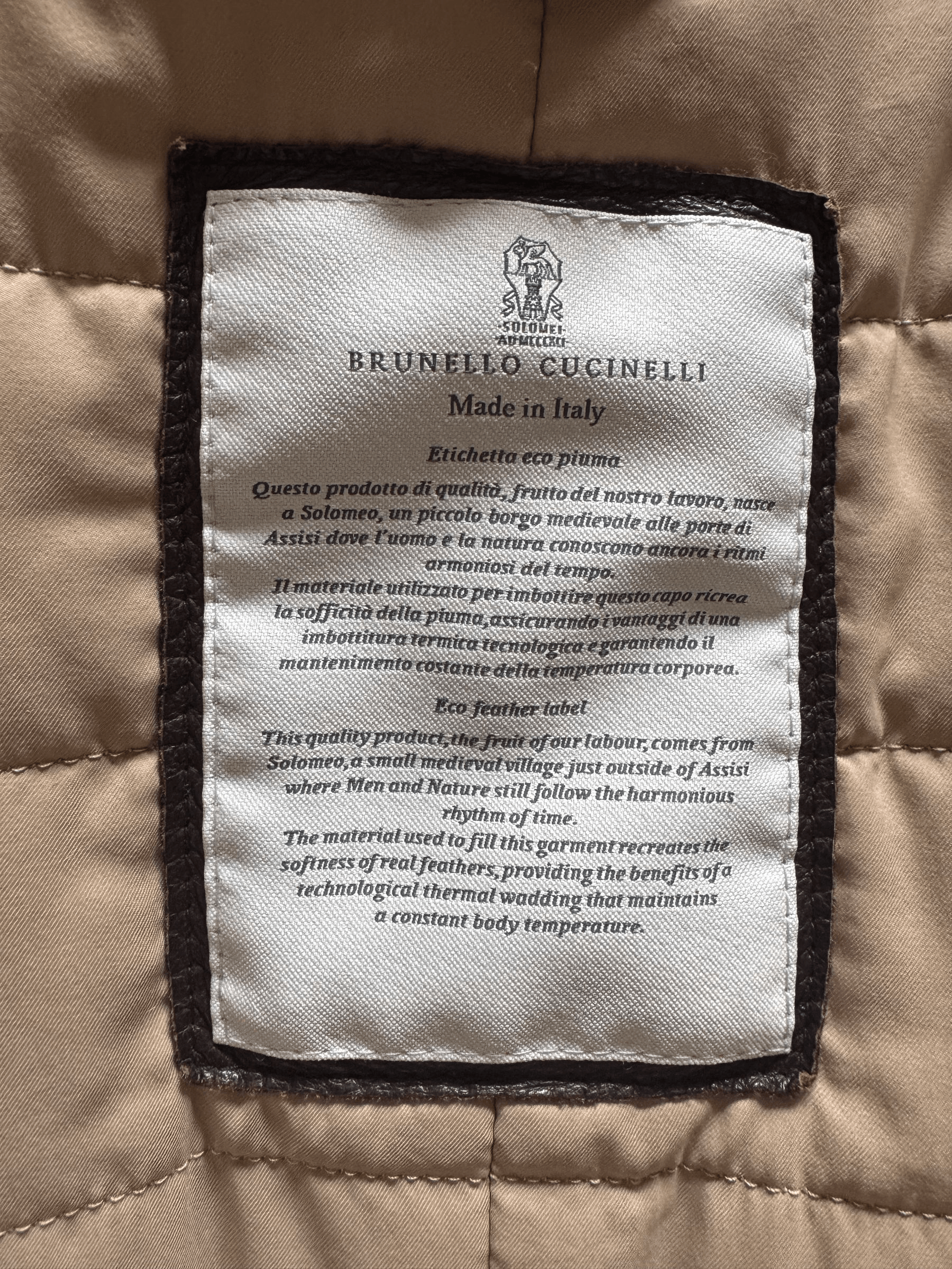 Brunello Cucinelli Brunello Cucinelli Leather jacket Size US L / EU 52-54 / 3 - 5 Thumbnail