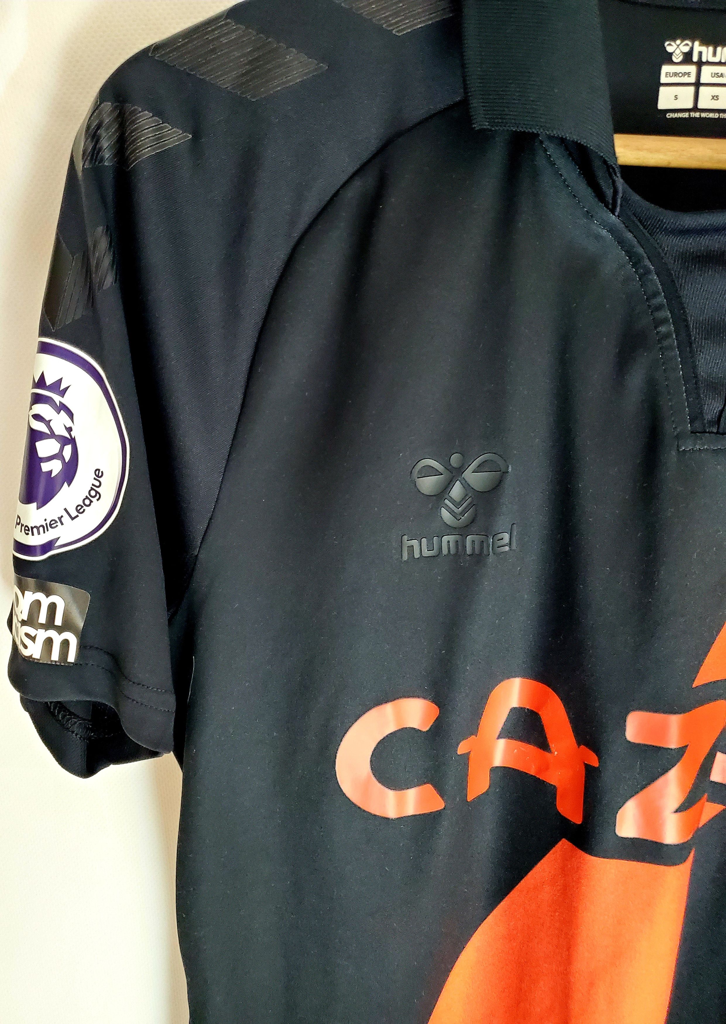 Hummel Everton 2021-22 Away Shirt #11Demarai Gray perfect condition Size US S / EU 44-46 / 1 - 3 Thumbnail