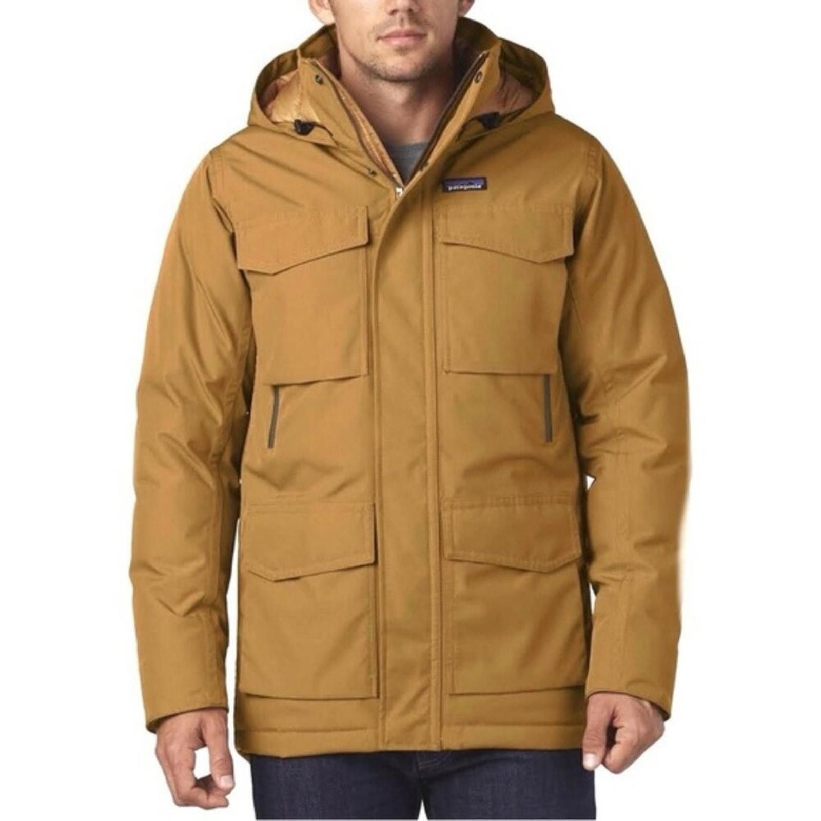 Patagonia Patagonia Brown Down Jacket with Hood - Men’s M Size US M / EU 48-50 / 2 - 1 Thumbnail