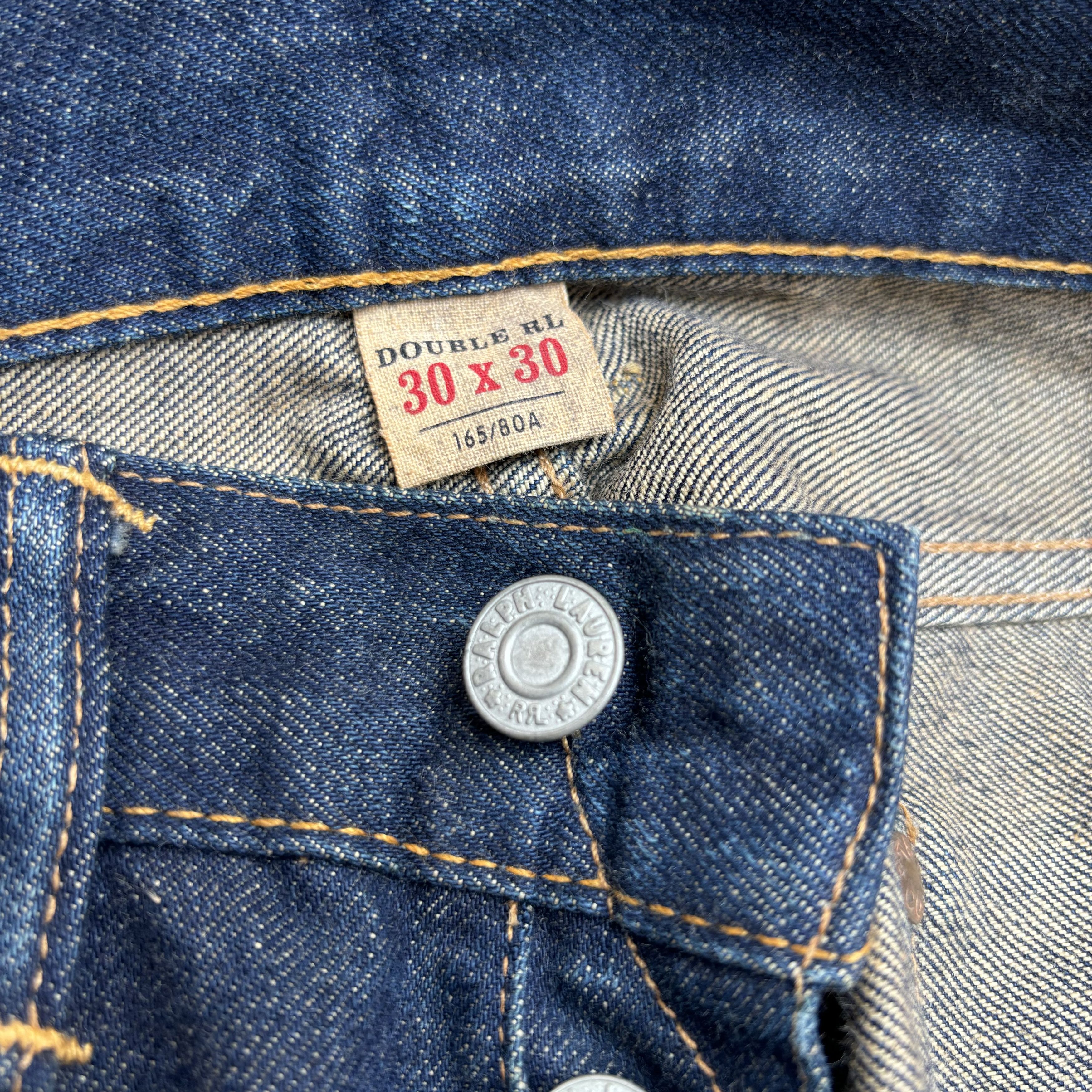 RRL Ralph Lauren Double RL Japan Woven Selvedge Denim Size US 30 / EU 46 - 12 Thumbnail