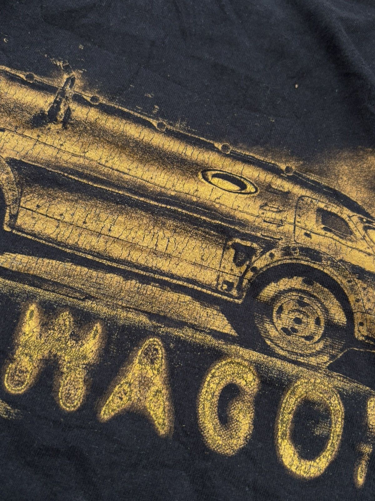 Oakley Vintage Oakley Software War Wagon T-shirt Size US L / EU 52-54 / 3 - 2 Thumbnail