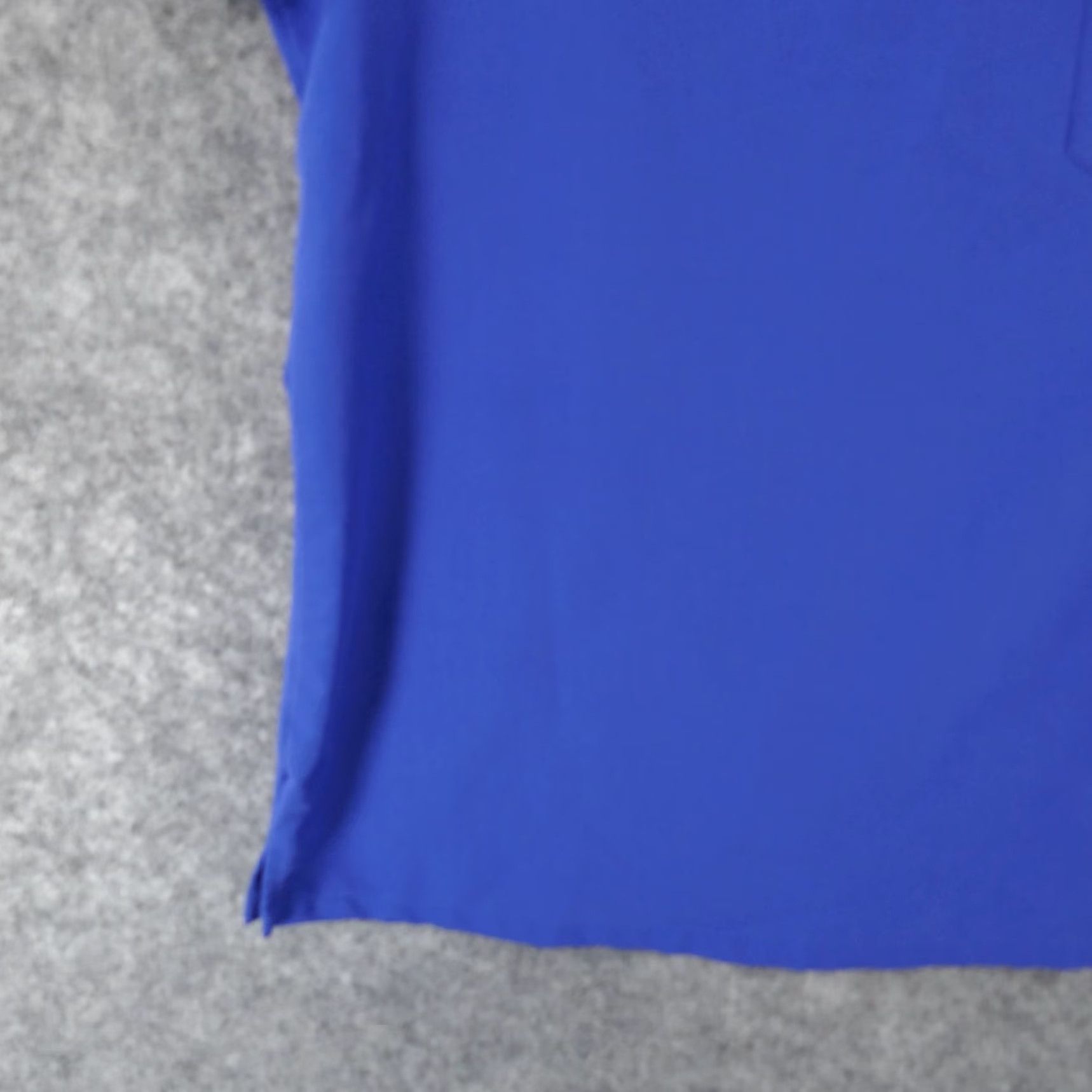 Vintage Figs Scrub Top Womens Medium Short Sleeve Blue w Pockets Size M / US 6-8 / IT 42-44 - 4 Thumbnail