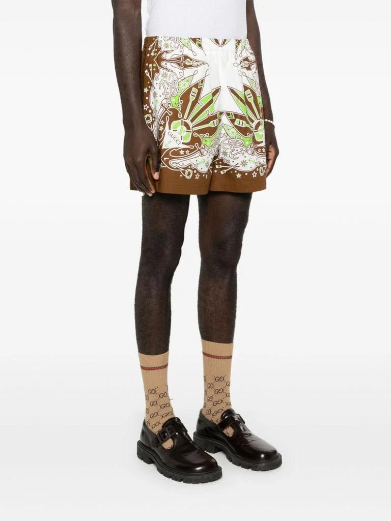 Gucci o1loc1c0925 Short Pant in Multicolor Size US 34 / EU 50 - 2 Thumbnail