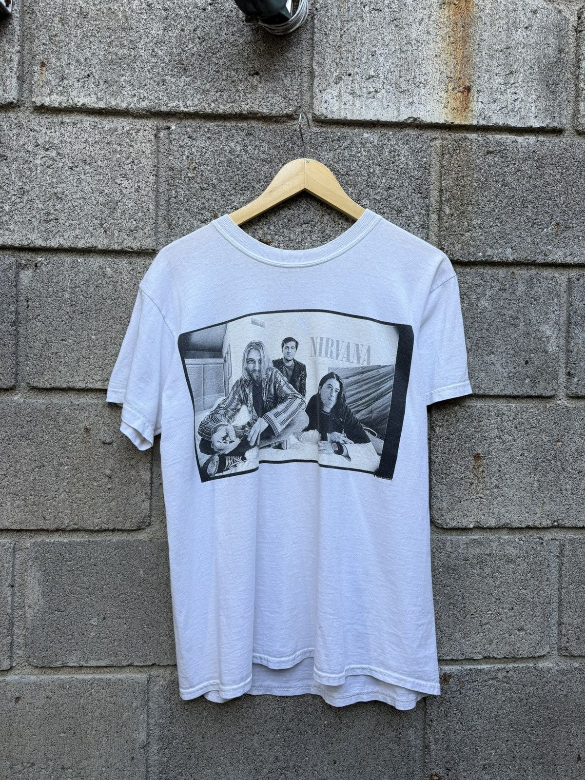 Nirvana 1996 Vintage Nirvana Tee Size US L / EU 52-54 / 3 - 9 Thumbnail