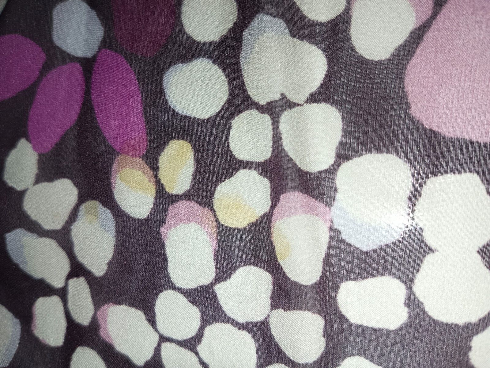 Burberry BURBERRY BURBERRYS BB Purple Silk Skinny Twilly Long Scarf Size ONE SIZE - 7 Thumbnail