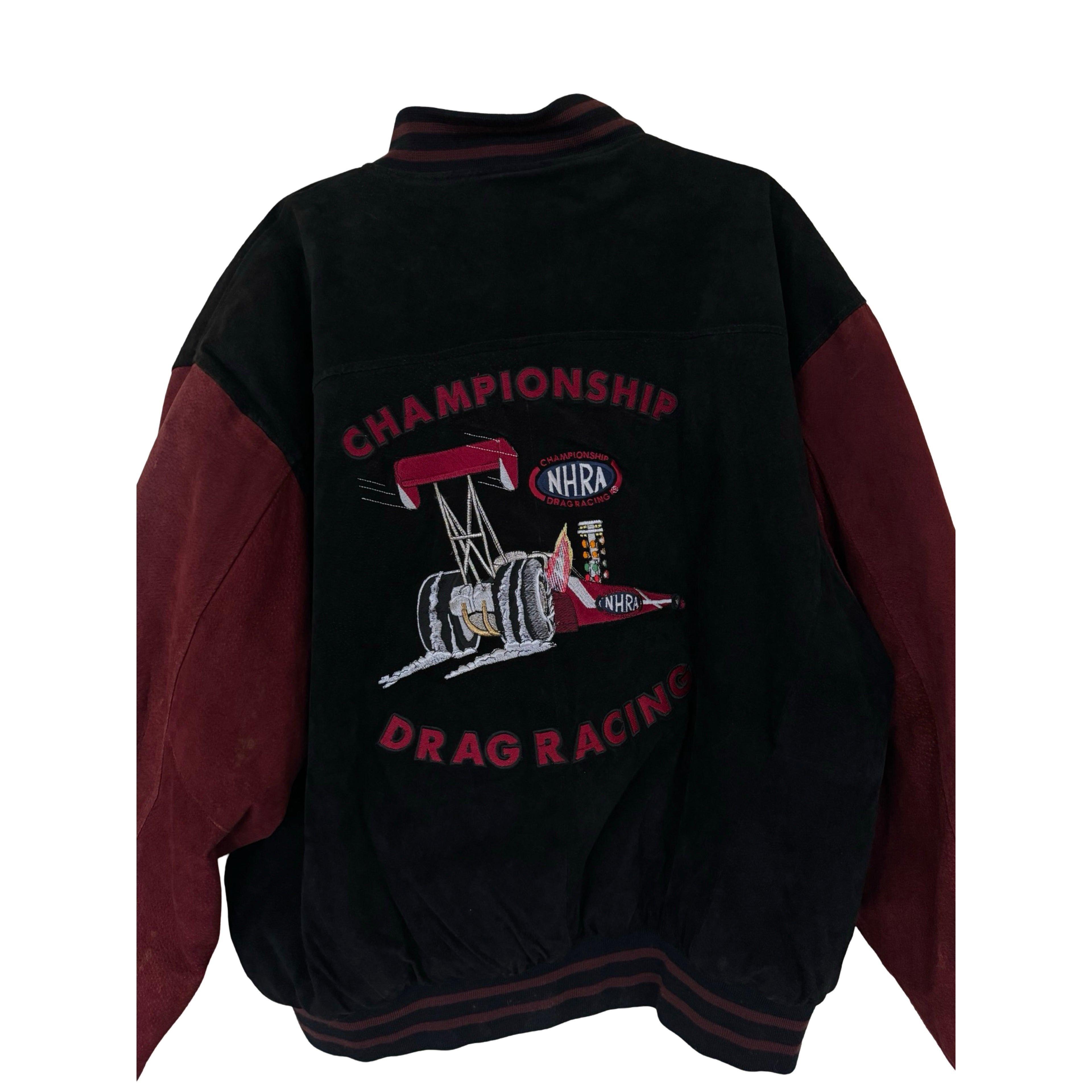 Vintage NRA Championship Drag race Bomber Jacket Size US XL / EU 56 / 4 - 6 Thumbnail