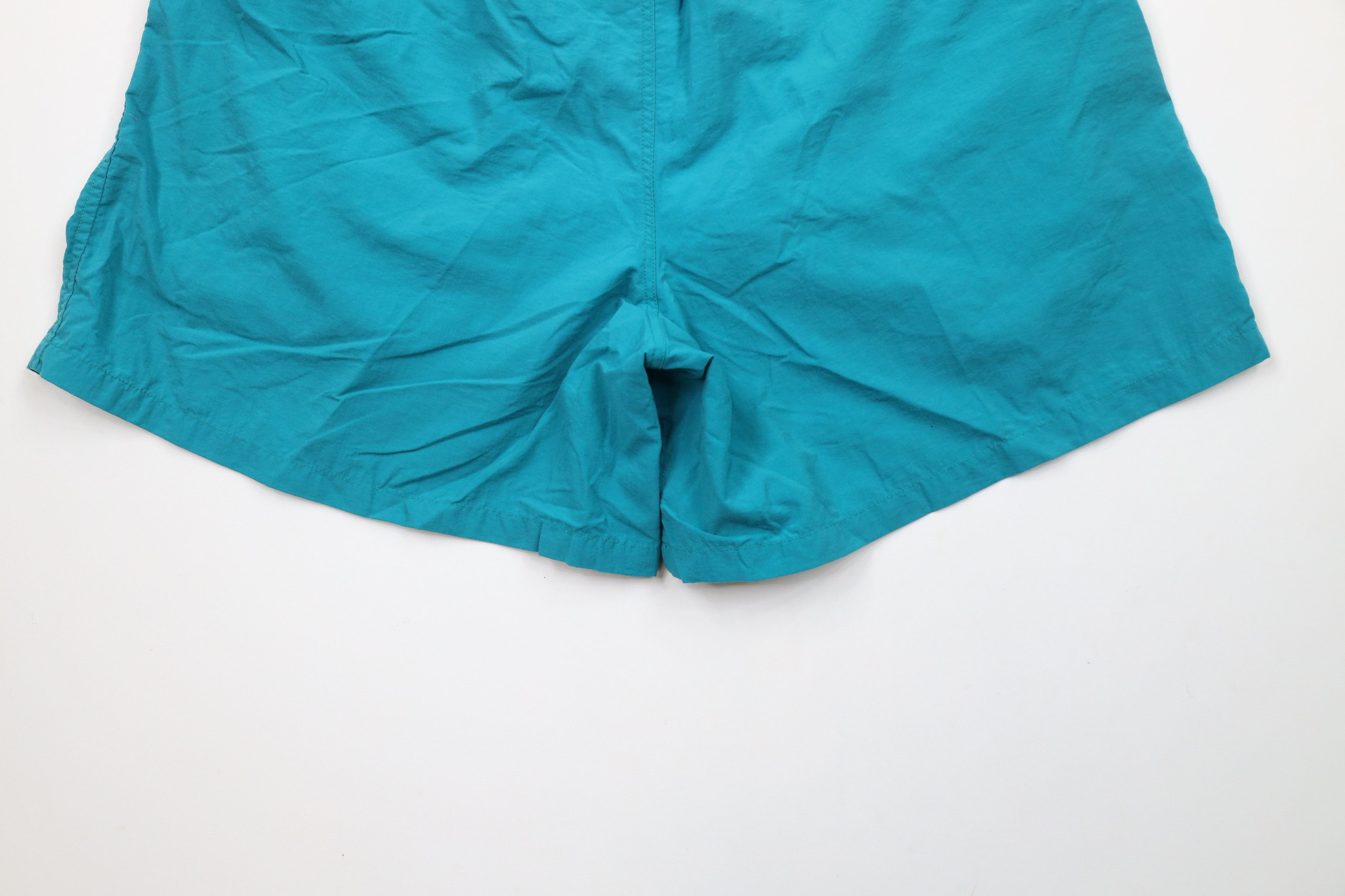 Columbia × Vintage Vintage 90s Columbia Out Belted Lined Above Knee Shorts Teal Size US 36 / EU 52 - 12 Thumbnail
