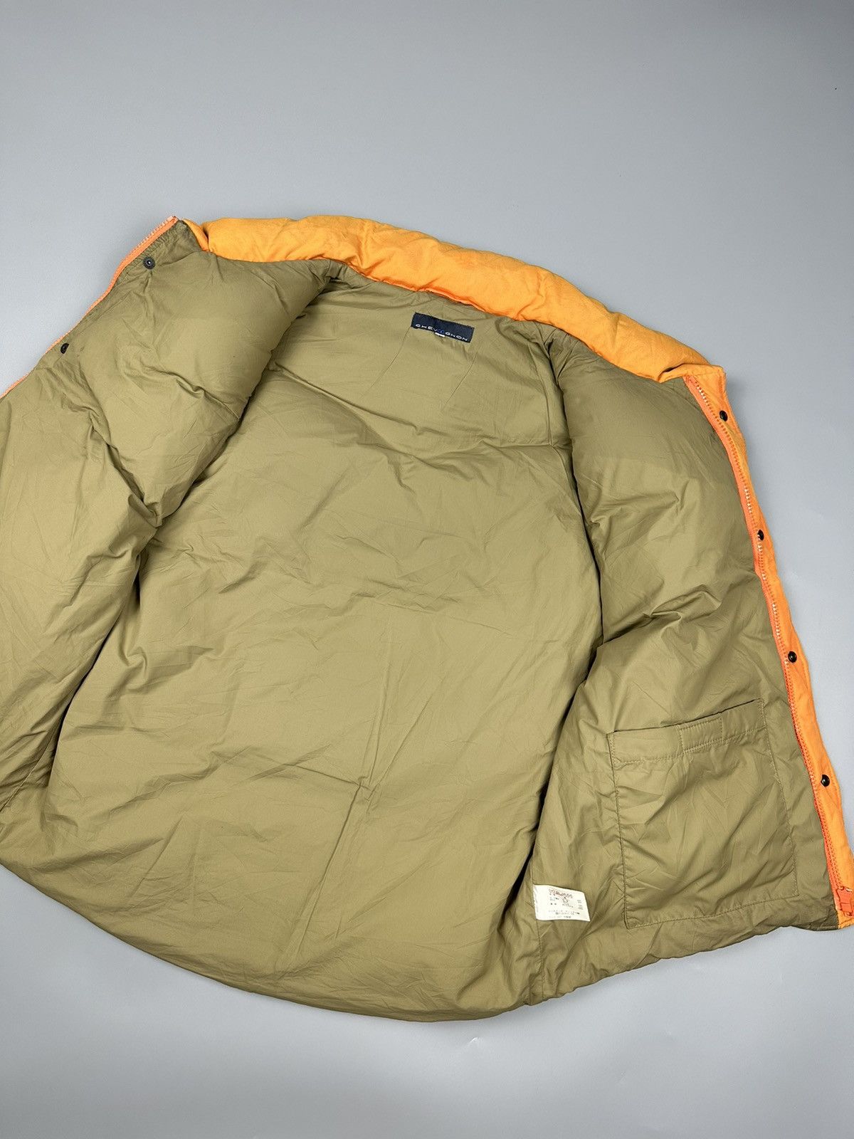 Chevignon × Vintage Vintage Chenignon Leather Puffer Vests Size US L / EU 52-54 / 3 - 7 Thumbnail