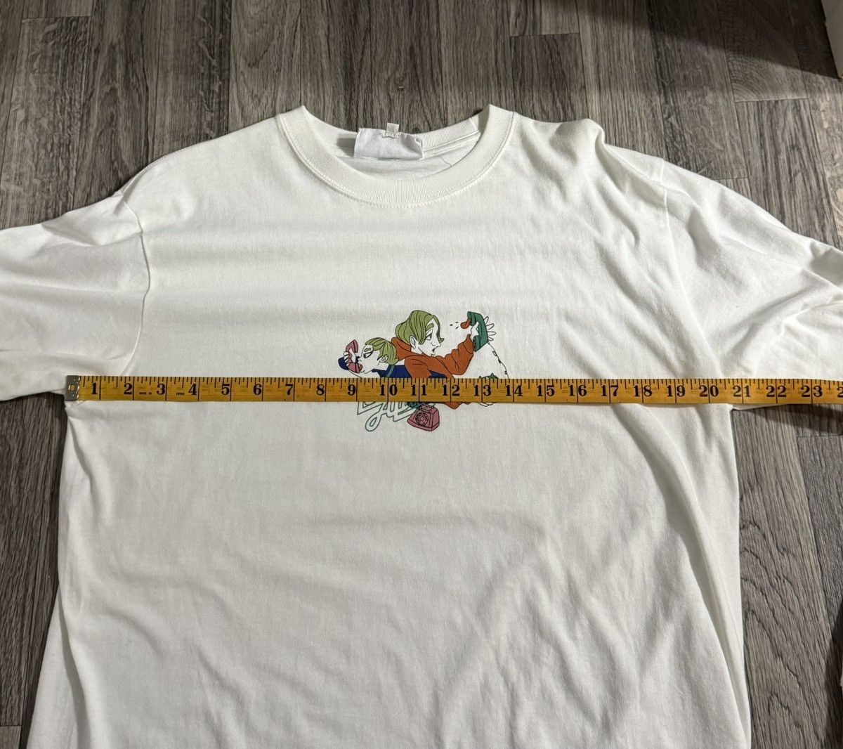 Japanese Brand Left Alone Japanese Brand White Long Sleeve Phone Sex Tee Size US L / EU 52-54 / 3 - 9 Thumbnail