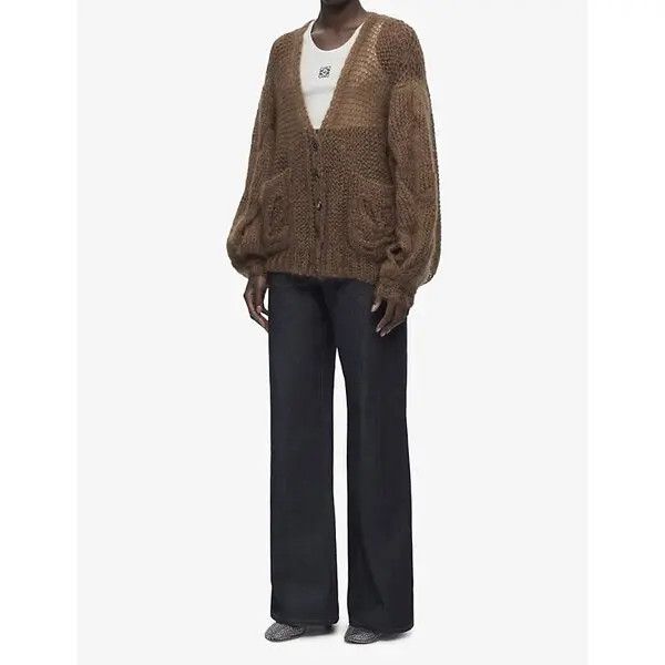 Loewe o1w1db10426 Blouses in Brown Size L / US 10 / IT 46 - 2 Thumbnail