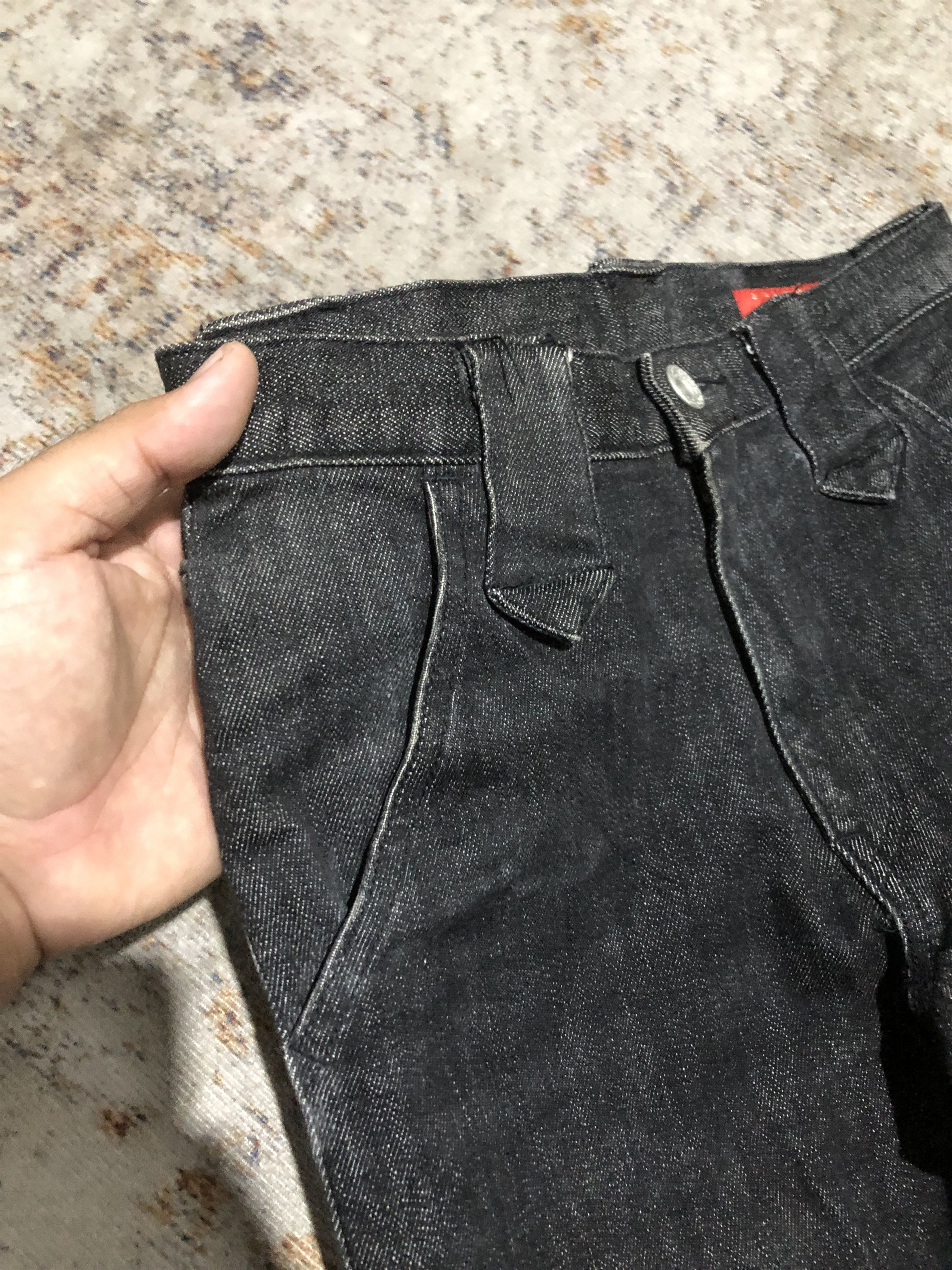 Japanese Brand Miracle woman punk studed jeans pants Size 24" / US 00 / IT 34 - 4 Thumbnail