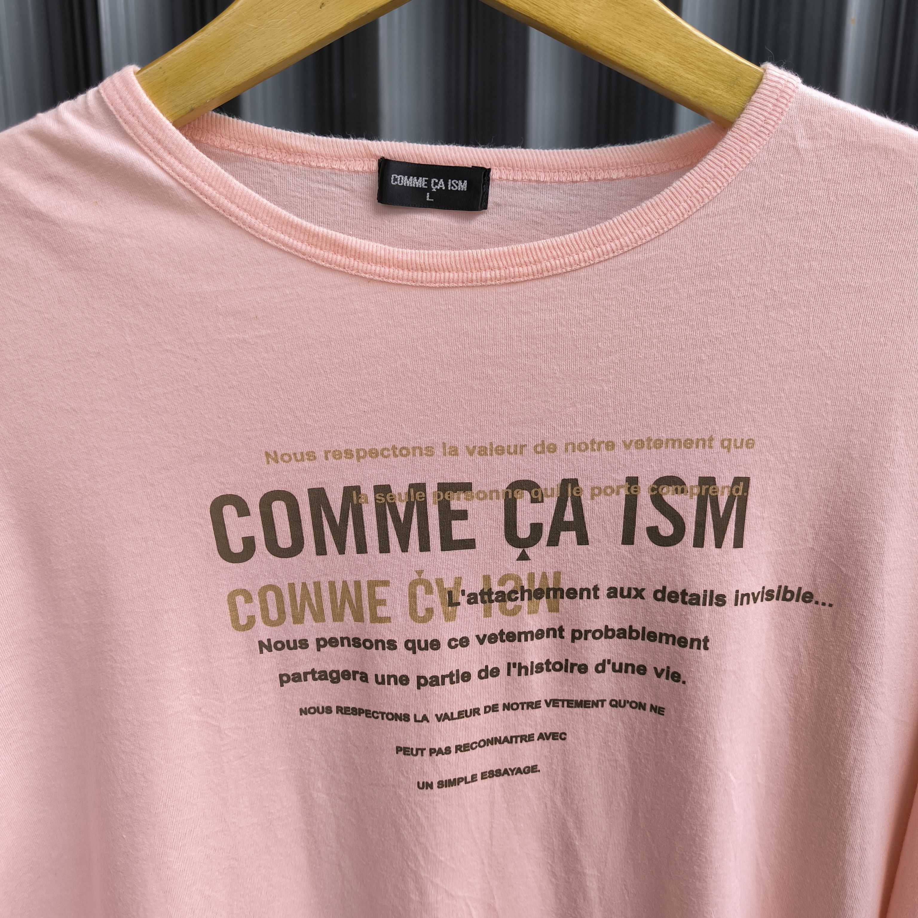 Comme Ca Ism × Japanese Brand × Vintage Comme ca ism Long sleeve tshirt Size L / US 10 / IT 46 - 2 Thumbnail