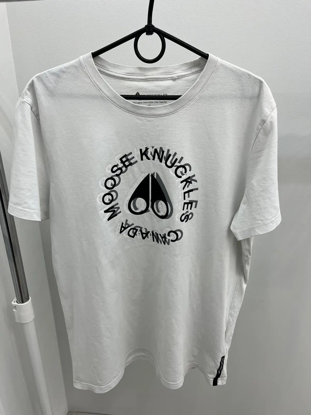 Moose Knuckles Moose Knuckles Cotton Logo Printed Tee T-shirt Size US L / EU 52-54 / 3 - 1 Thumbnail