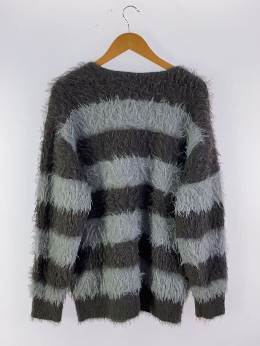 Number (N)ine Fluffy Striped Knit Cardigan Size US M / EU 48-50 / 2 - 2 Thumbnail