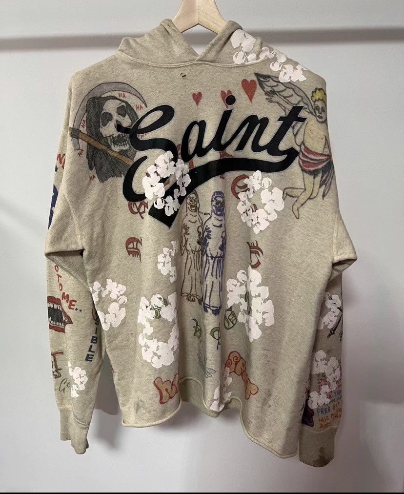 DENIM TEARS × Saint Michael (FINAL DROP)Saint Tears Sweatshirts Size US M / EU 48-50 / 2 - 1 Thumbnail