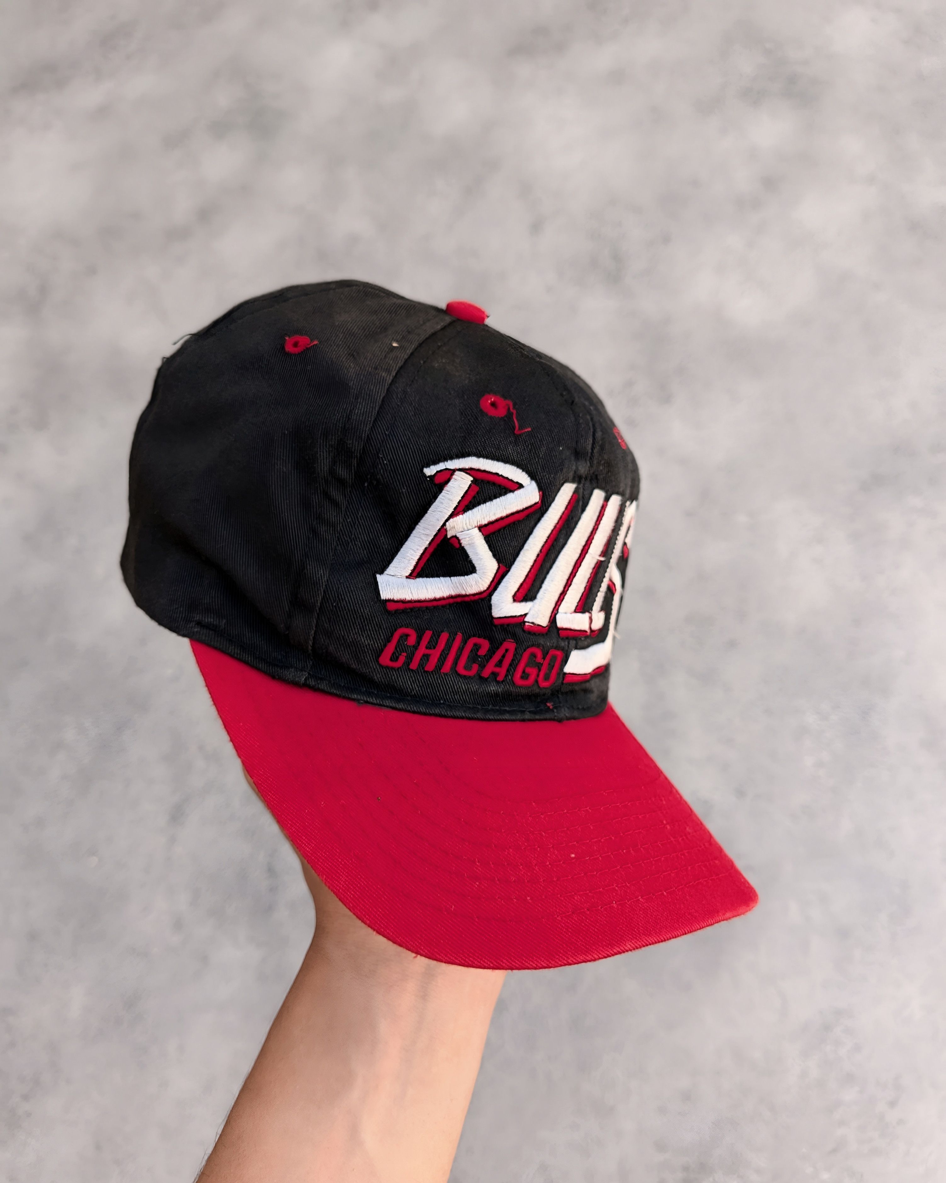 NBA 90s Vintage Chicago Bulls NBA Cap Size ONE SIZE - 2 Thumbnail