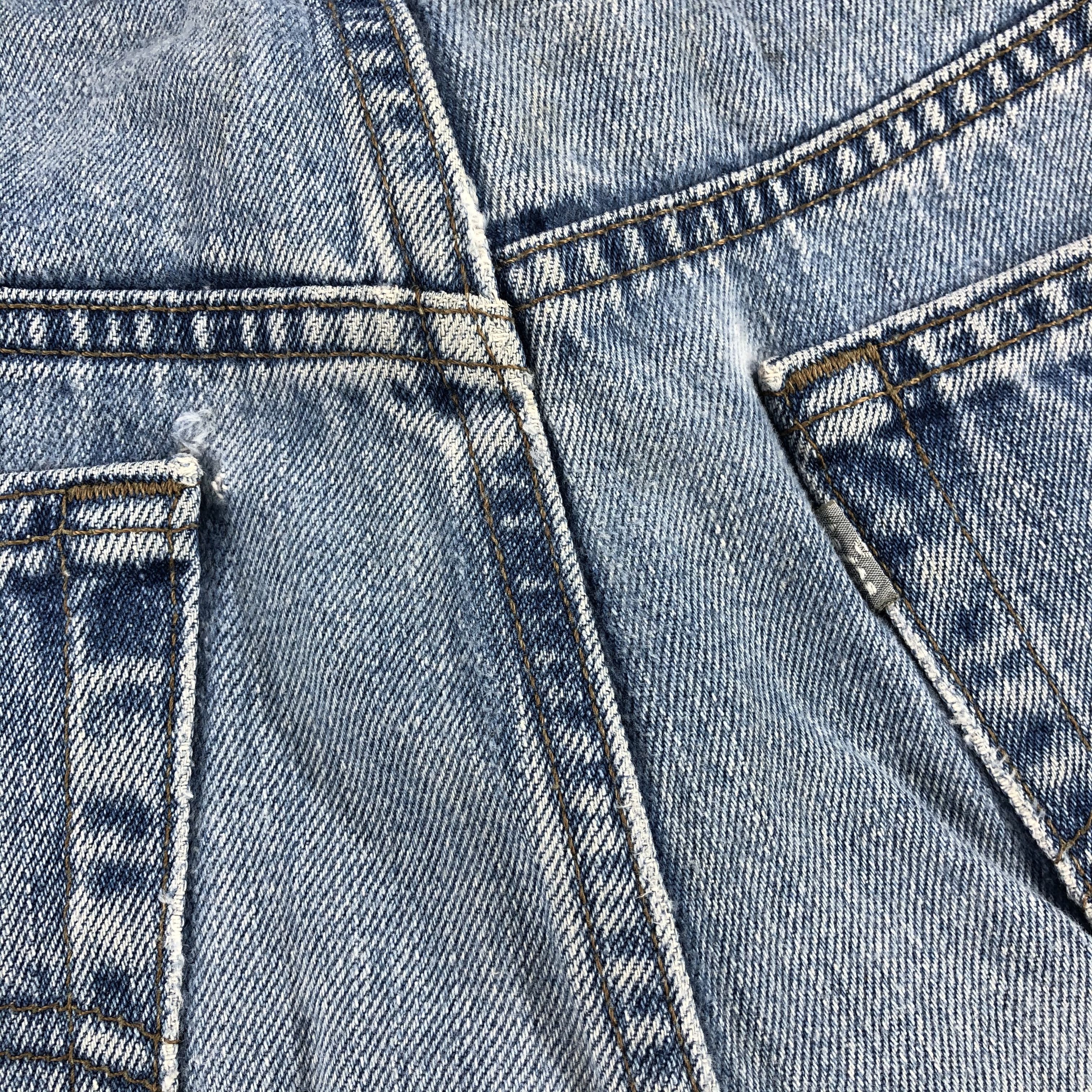 Levi's × Vintage Vintage 90s Blue Wash Levis SilverTab Jeans-JM2529 Size US 39 - 8 Thumbnail