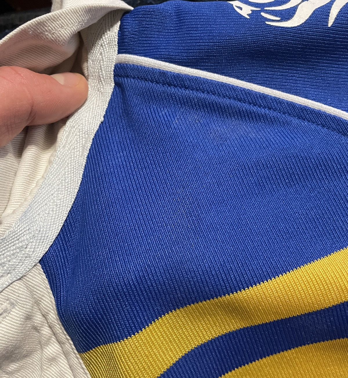 Vintage VINTAGE LEEDS RHINOS 2005/06 HOME RUGBY SHIRT JERSEY PATRICK Size US L / EU 52-54 / 3 - 23 Thumbnail
