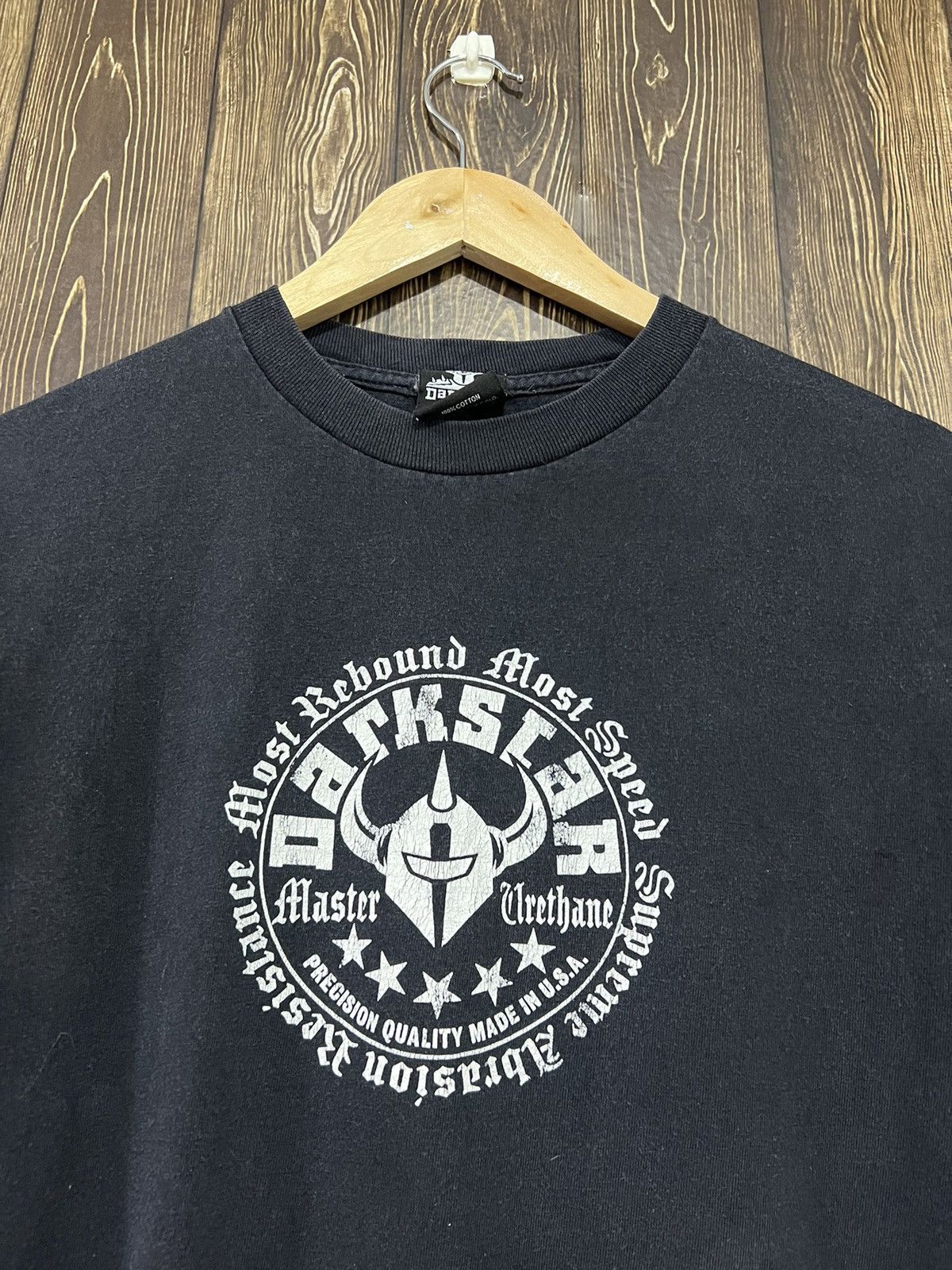 Powell Peralta × Santa Cruz Skateboards × Vintage Vintage 90s Darkstar Skateboard Tshirt Size US M / EU 48-50 / 2 - 2 Thumbnail