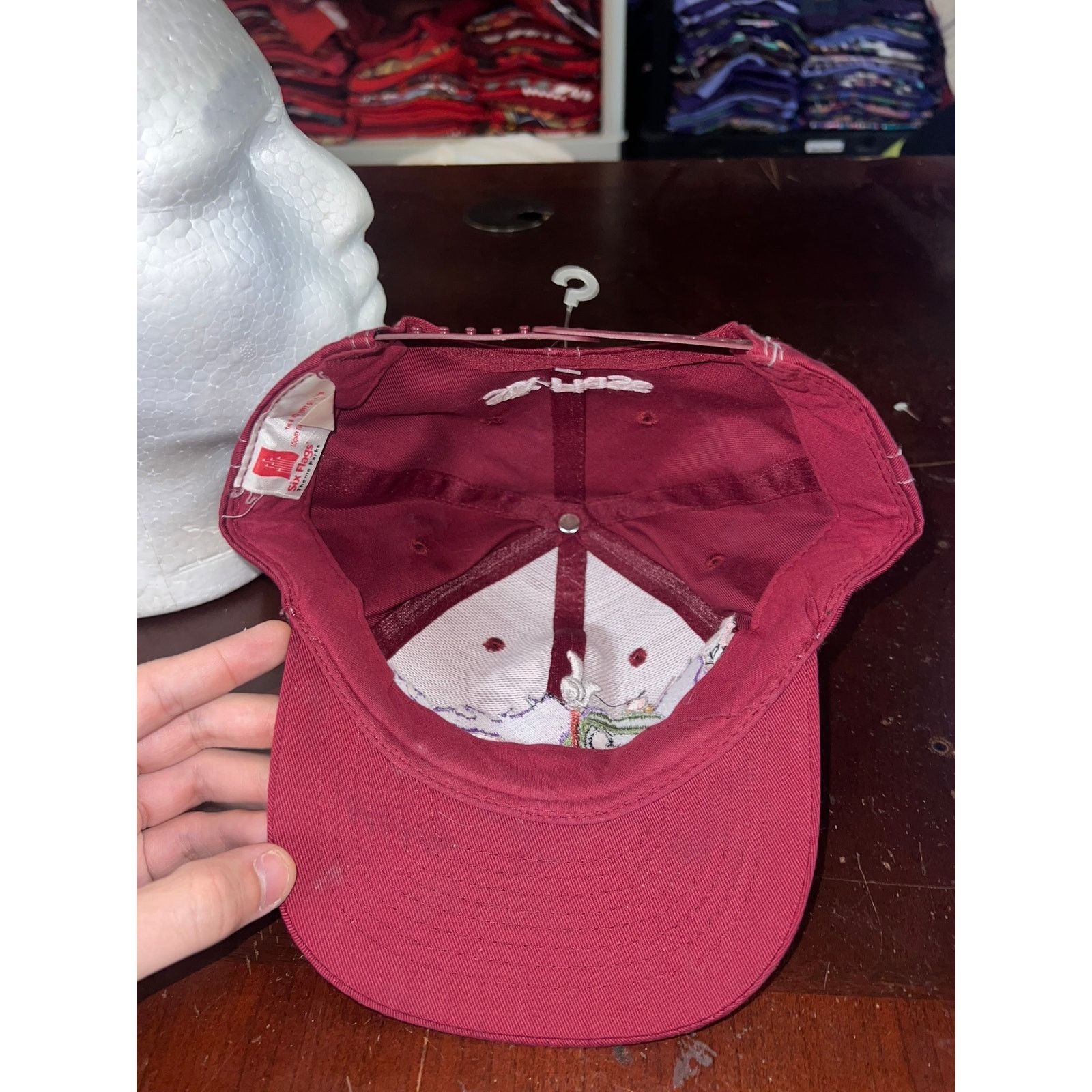 Vintage Vintage Marvin The Martian Hat Snapback Six Flags VTG Cap Size ONE SIZE - 8 Thumbnail