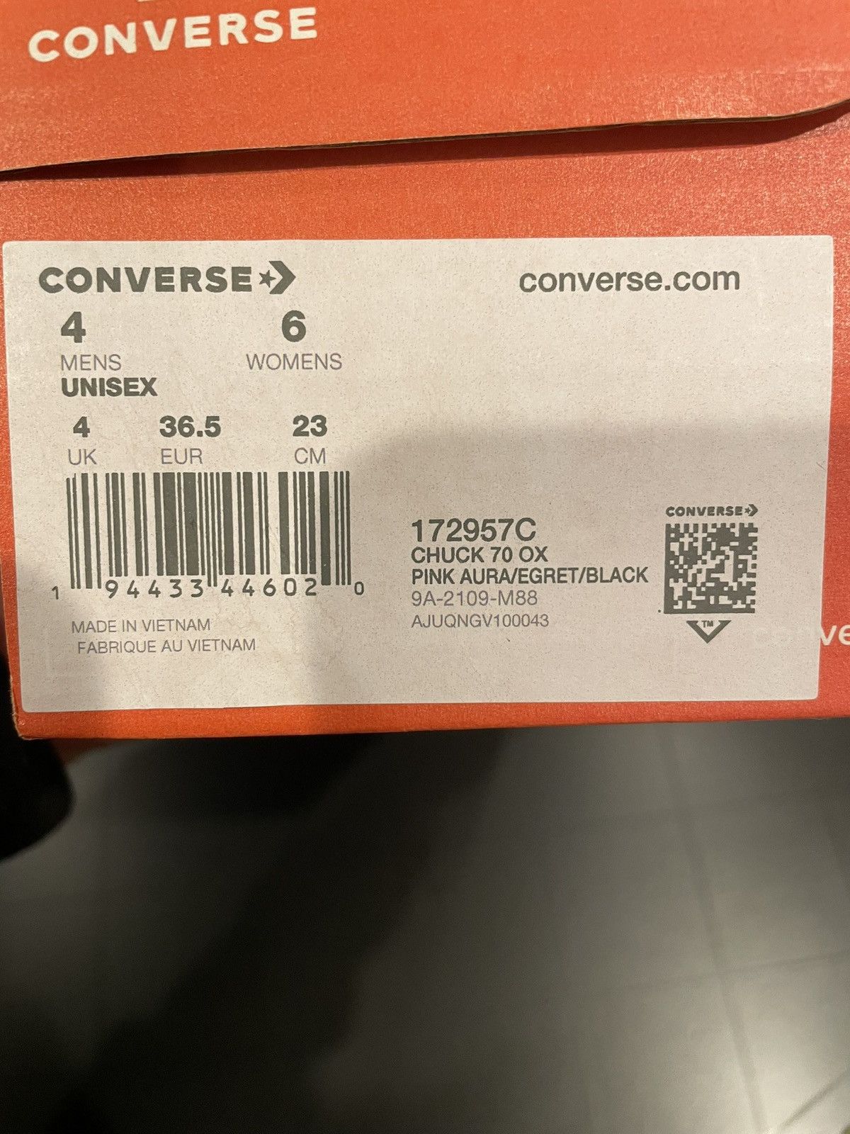 Converse Converse Chuck 70 Ox Pink Aura Size 6 Women’s Size US 6 / IT 36 - 6 Thumbnail