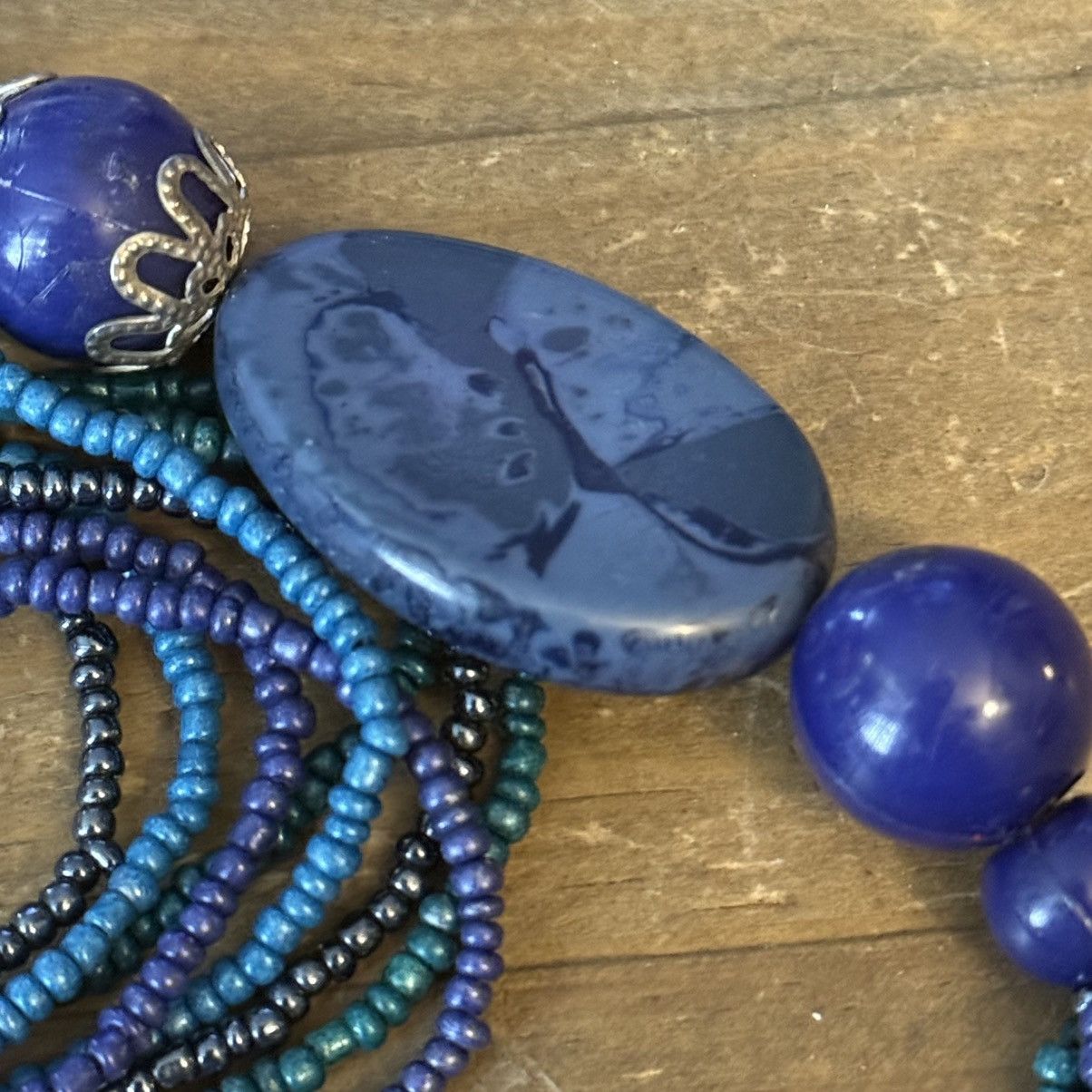 Other Long multi strand seed bead necklace Size ONE SIZE - 4 Thumbnail