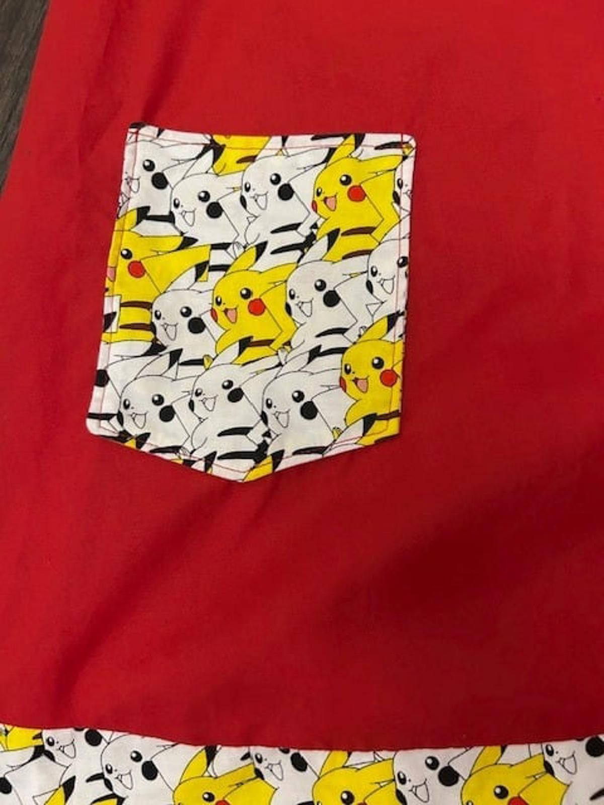 Handmade Pokémon Girls Dress Size 10 Size L / US 10 / IT 46 - 2 Thumbnail