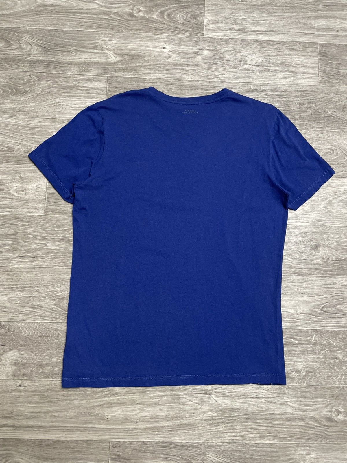 Versace Versace Collection Baroque Graphic Print Blue T-Shirt Size US XXL / EU 58 / 5 - 16 Thumbnail