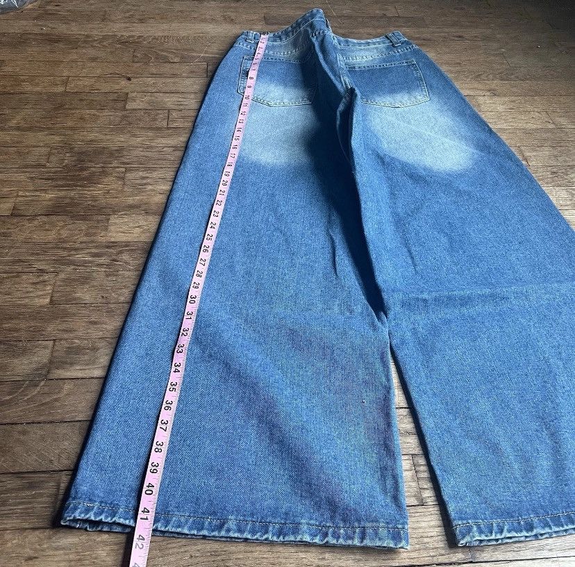 Jean Baggy Wide Leg Blue Jeans 👖 🔥🔥 Size US 32 / EU 48 - 4 Thumbnail