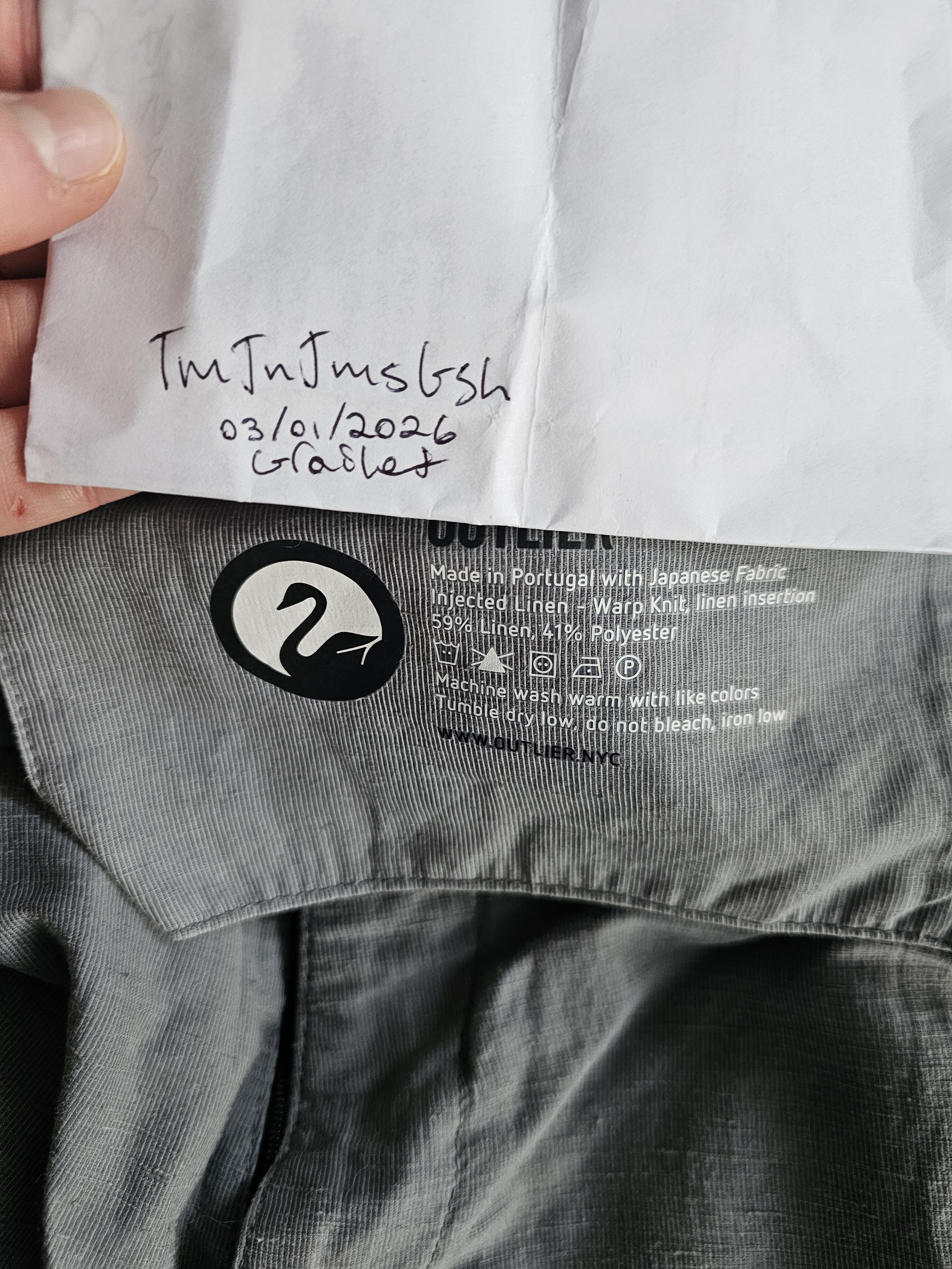 Outlier Outlier injected linen pants Size US 36 / EU 52 - 7 Thumbnail