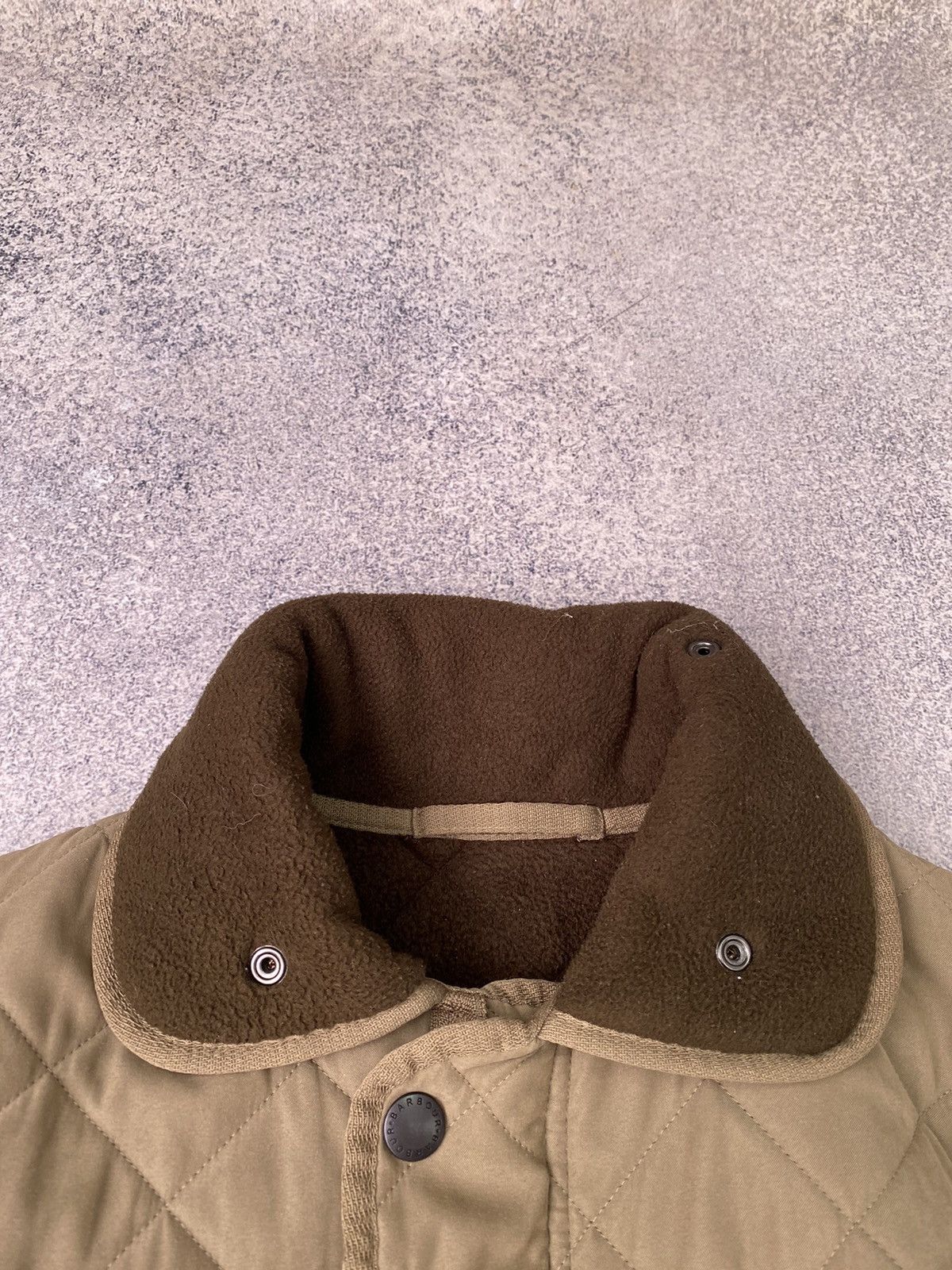 Barbour × Vintage Vintage Barbour Microfibre Polarquilt T Long Quilted Jacket Size US M / EU 48-50 / 2 - 8 Thumbnail