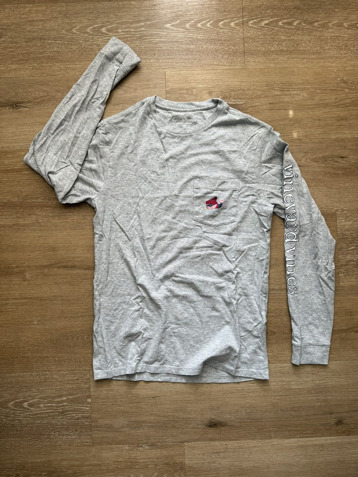 Vineyard Vines Vineyard Vines Snowboarding Pink Whale Pocket Long Sleeve Size US S / EU 44-46 / 1 - 2 Thumbnail