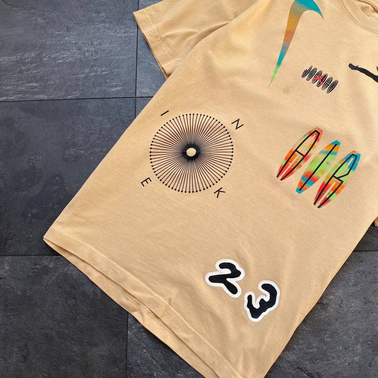 Jordan Brand × Vintage Rare big logo Jordan Nike tee shirt Size US S / EU 44-46 / 1 - 3 Thumbnail