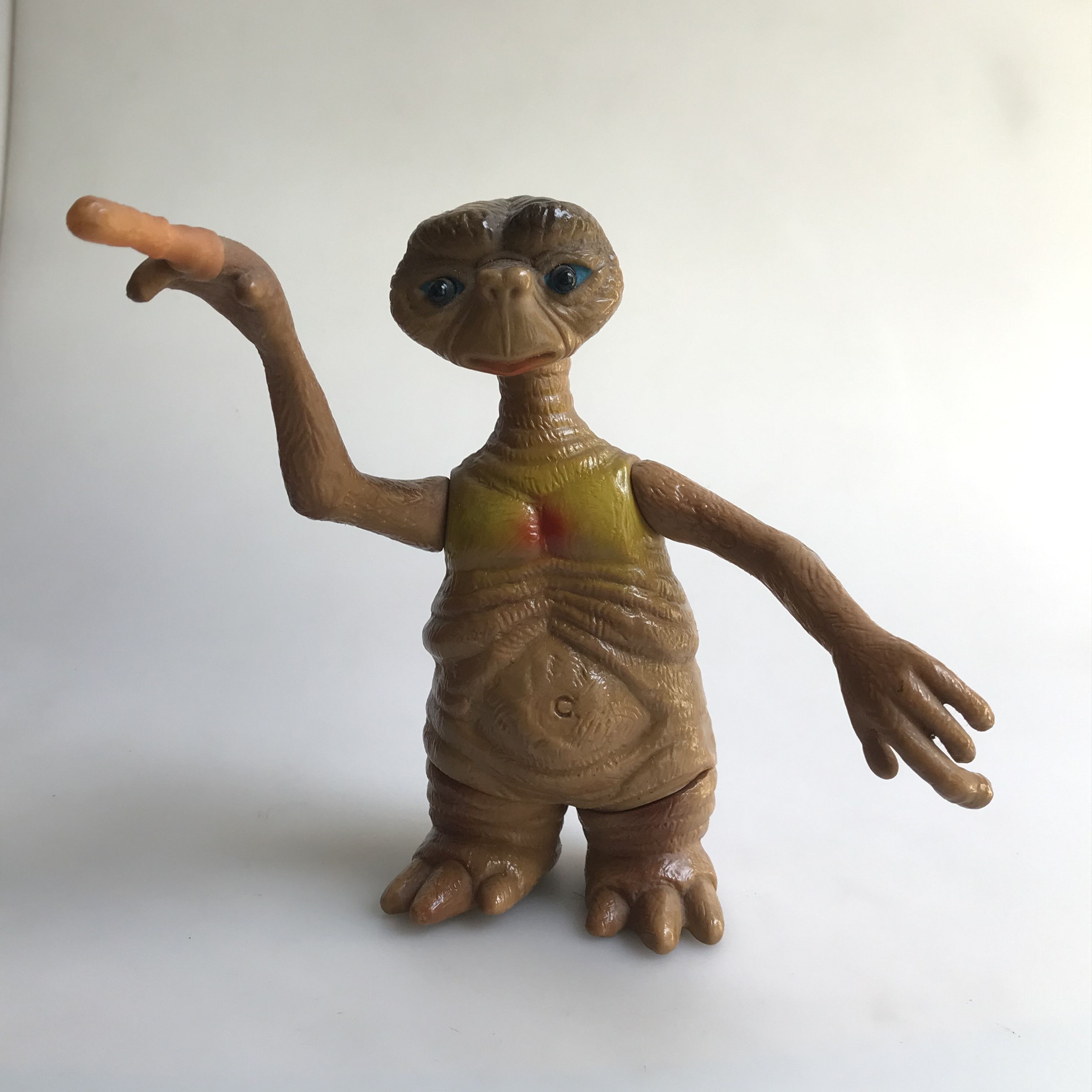 Vintage E.T. Vintage Sofubi Figure Retro Movie Character Toy Size ONE SIZE - 10 Thumbnail
