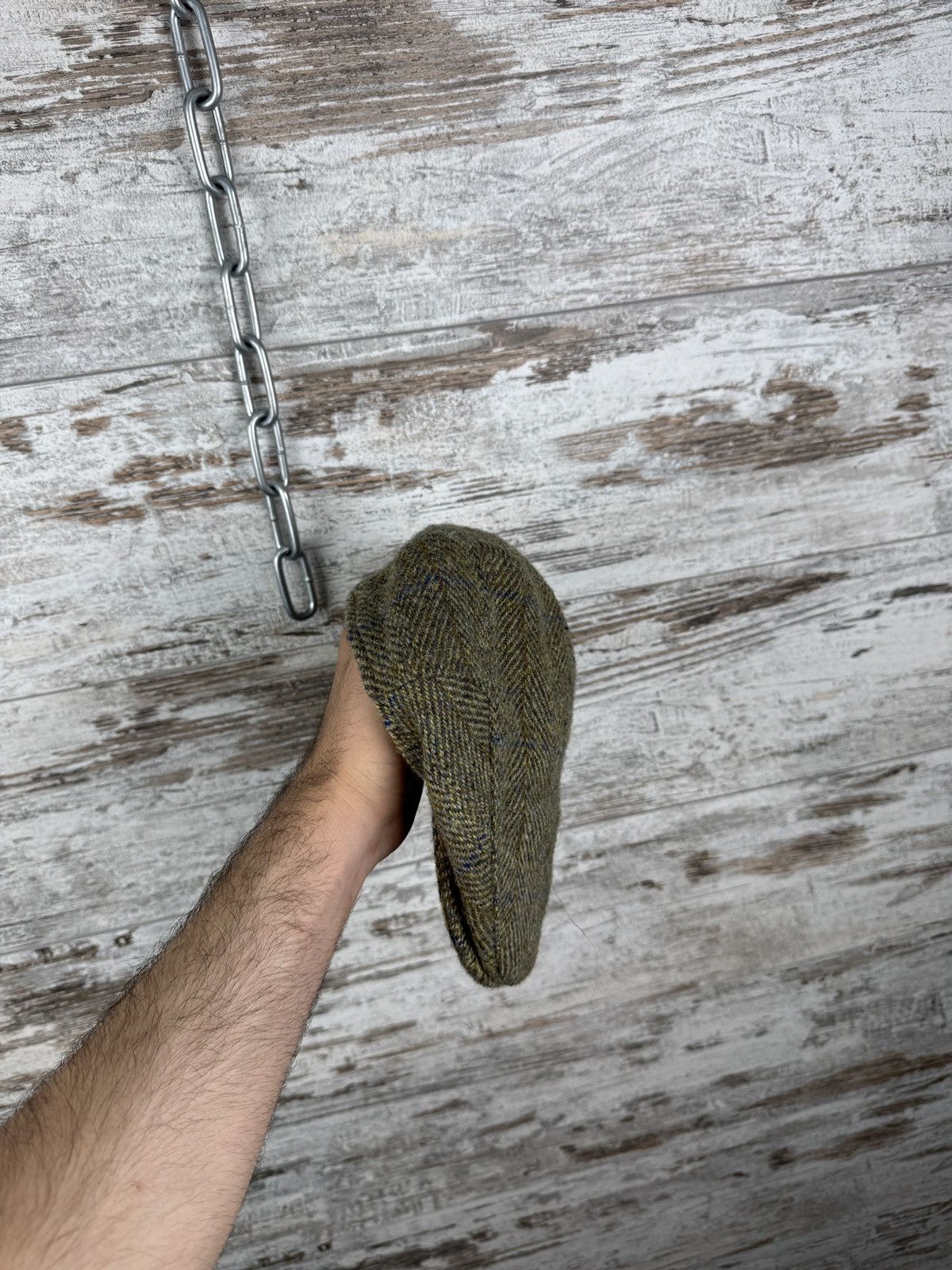 Harris Tweed Mens vintage Harris Tweed cap hats berets wool Size ONE SIZE - 3 Thumbnail