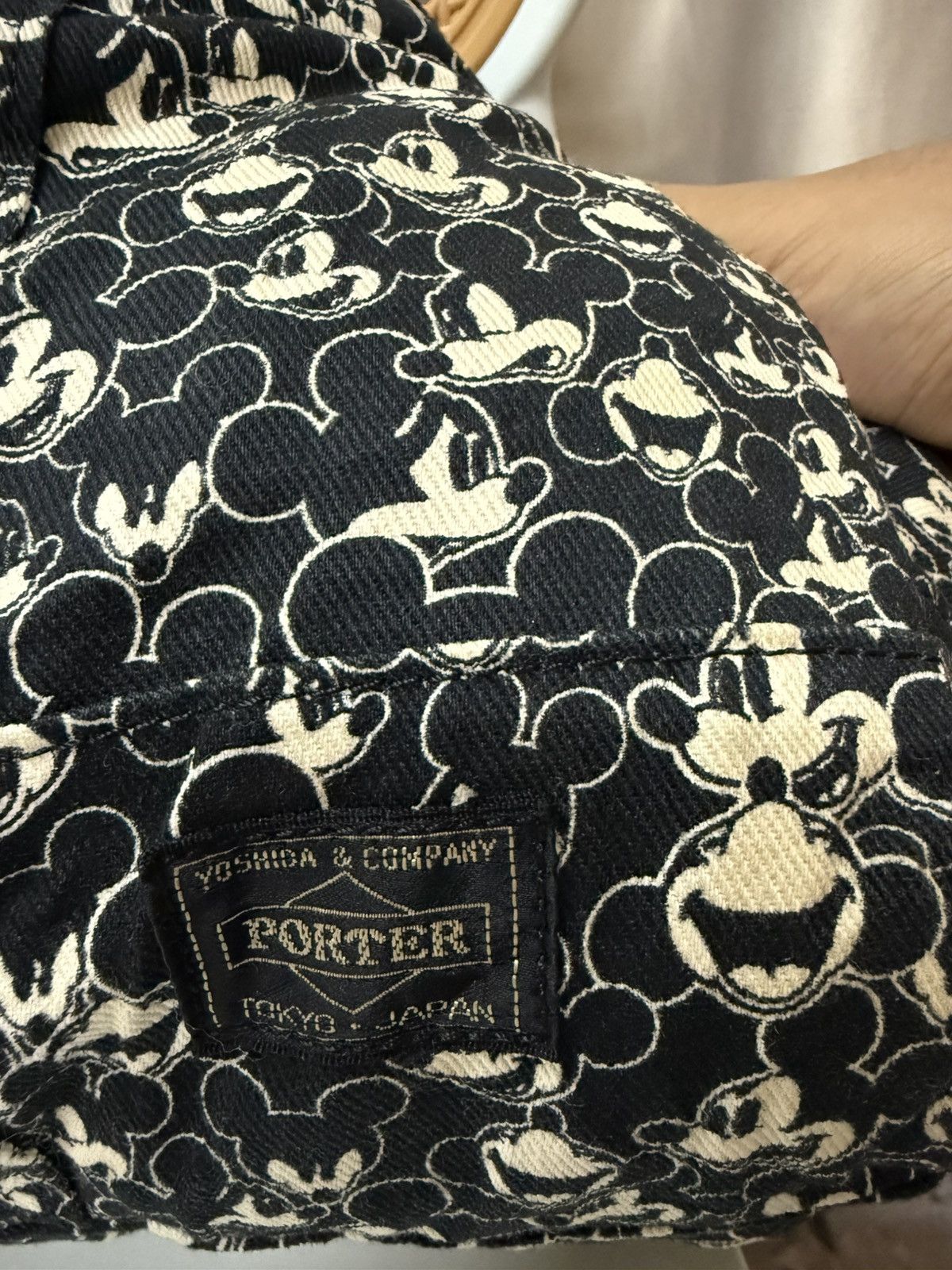 Porter Porter X Disney X Beams Fullprint Tote Bag Size ONE SIZE - 3 Thumbnail