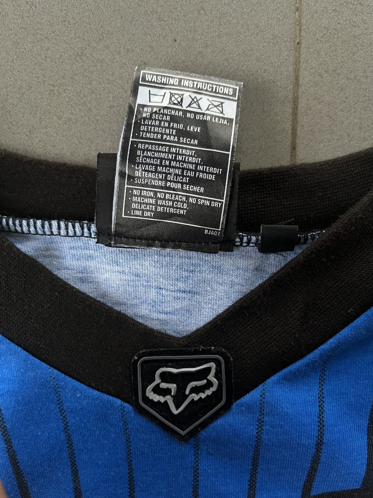 Fox Racing Vintage 90s Fox Racing Motocross Long Sleeve Size US M / EU 48-50 / 2 - 9 Thumbnail