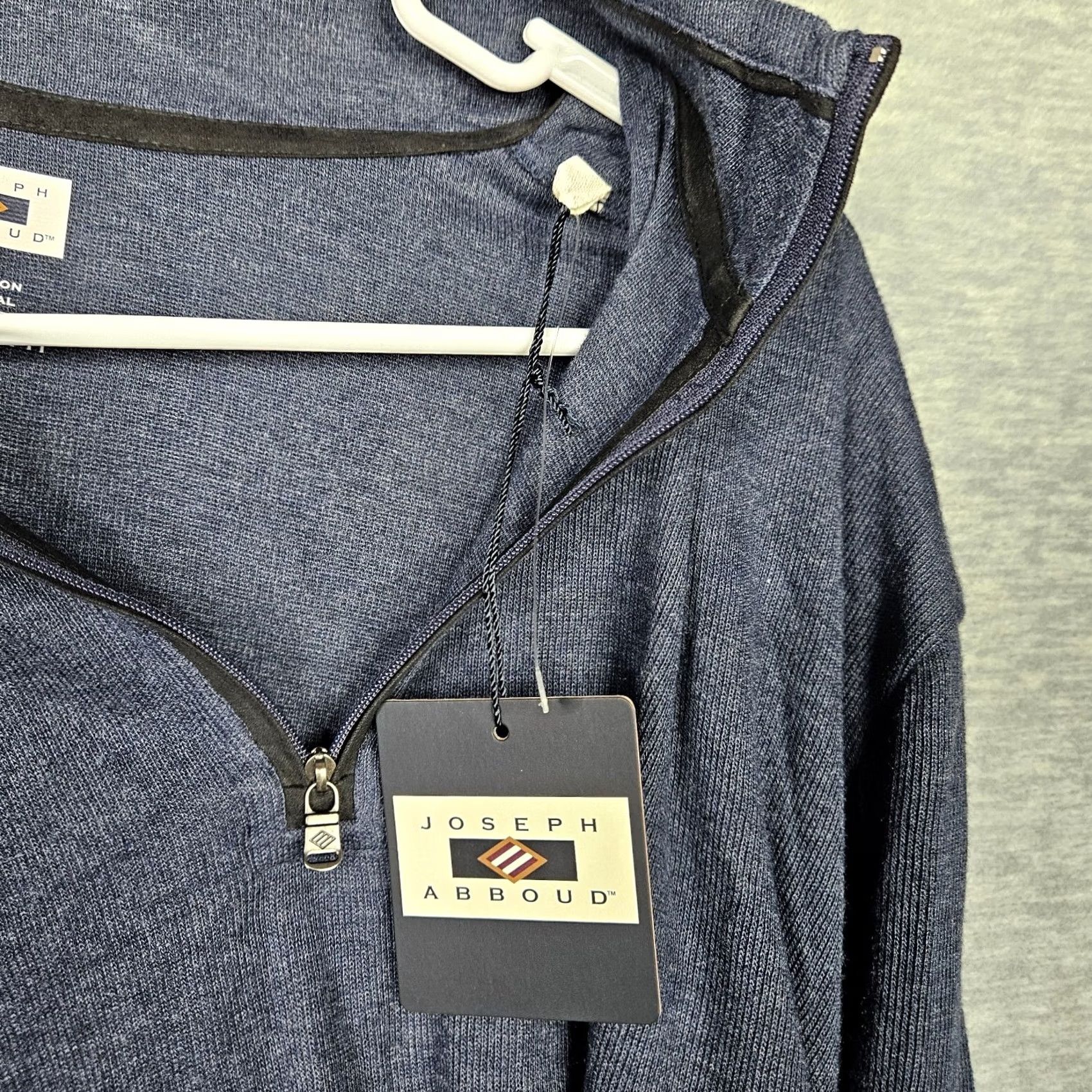Joseph Abboud Joseph Abboud Sweater Cardigan? No, 1/4 Zipper? Size US L / EU 52-54 / 3 - 7 Thumbnail
