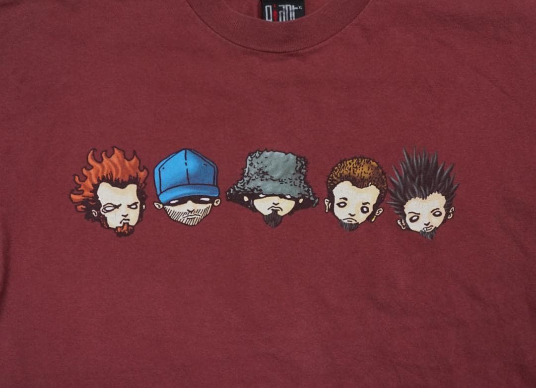 Vintage 90's Limp Bizkit School Bus Tシャツ ビンテージ Size US L / EU 52-54 / 3 - 4 Thumbnail